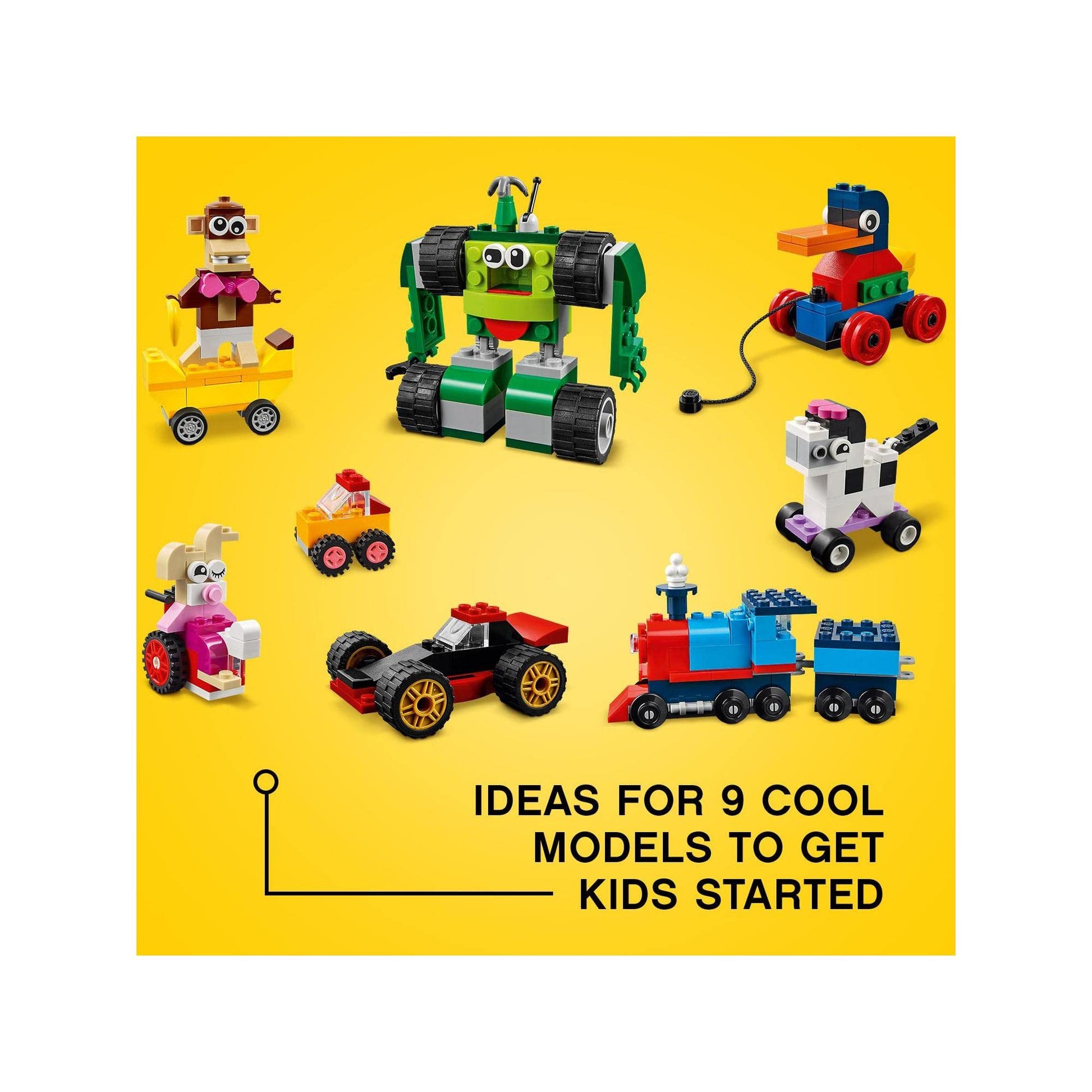 LEGO Classic Bricks and Wheels 11014 Building Set Amazon