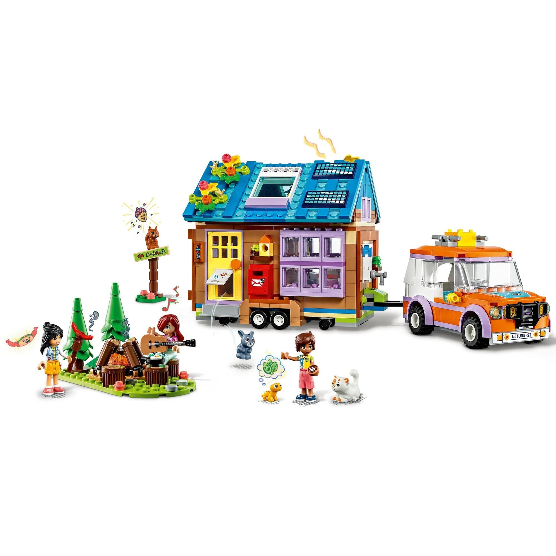 LEGO Friends Mobile Tiny House 41735 Amazon
