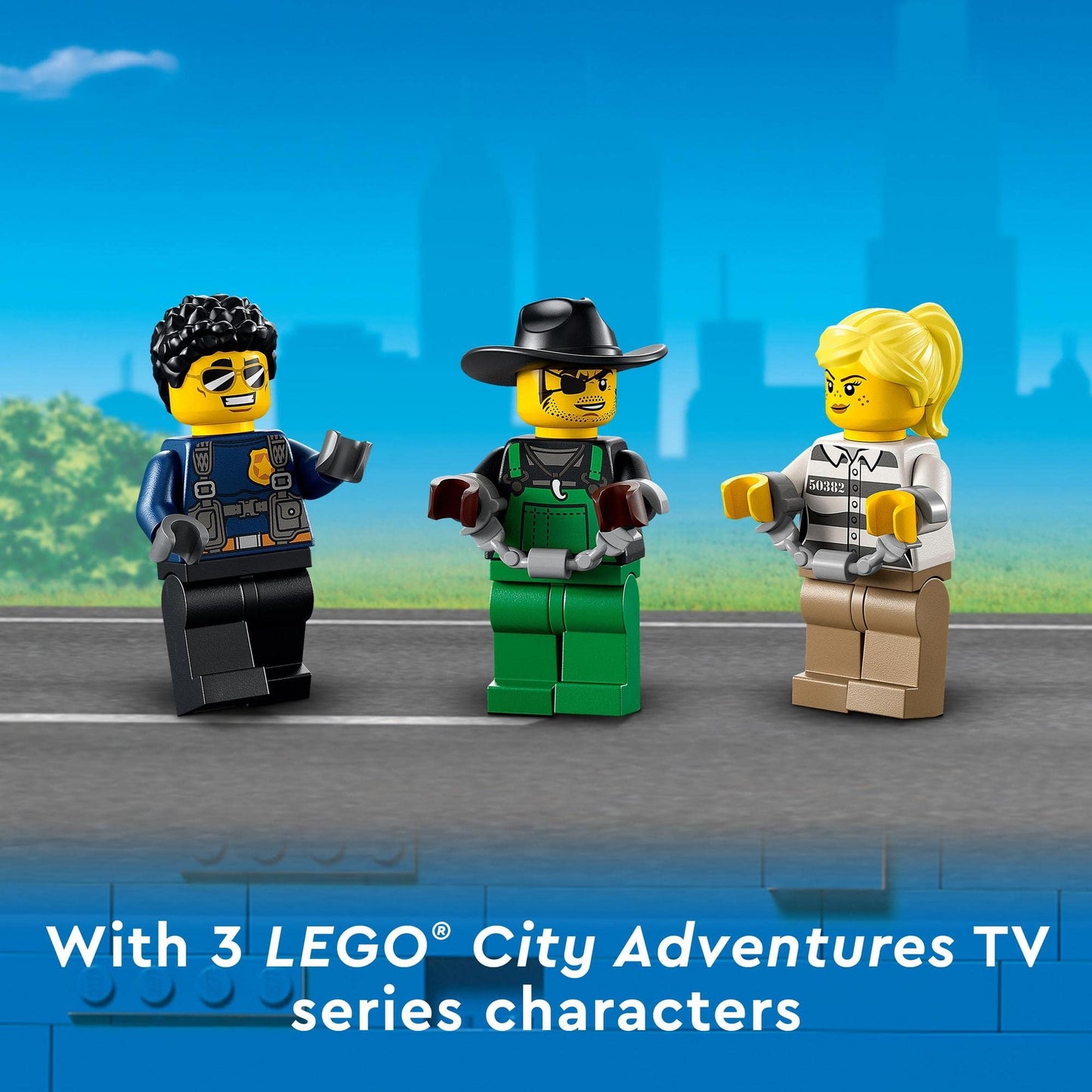 LEGO® City Ice Cream Van Police Chase 60314 Building Amazon