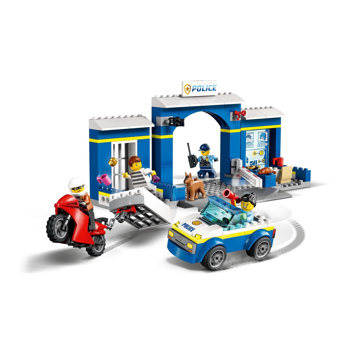 LEGO® City Police Station Chase 60370 Building Toy Amazon