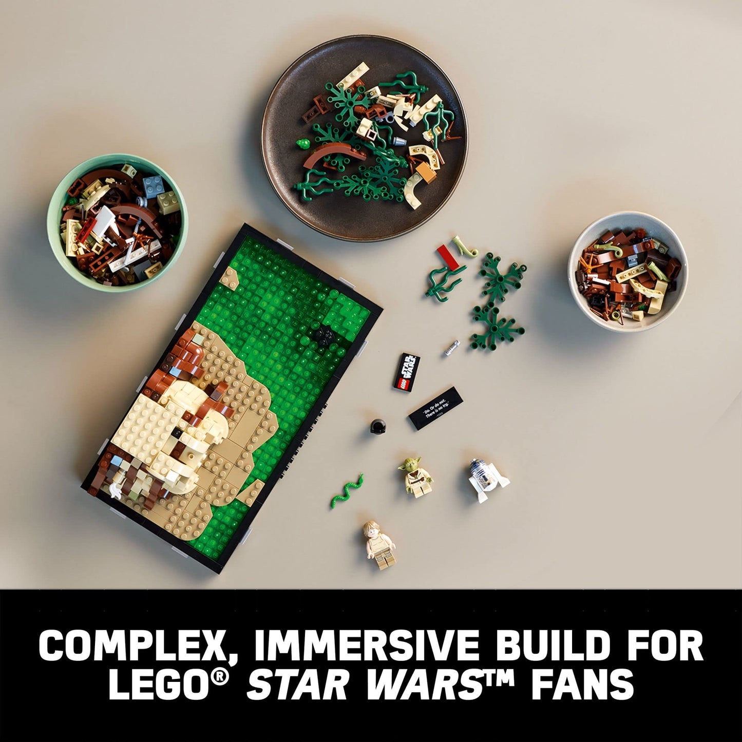 LEGO Star Wars Dagobah Jedi Training Diorama 75330 Amazon