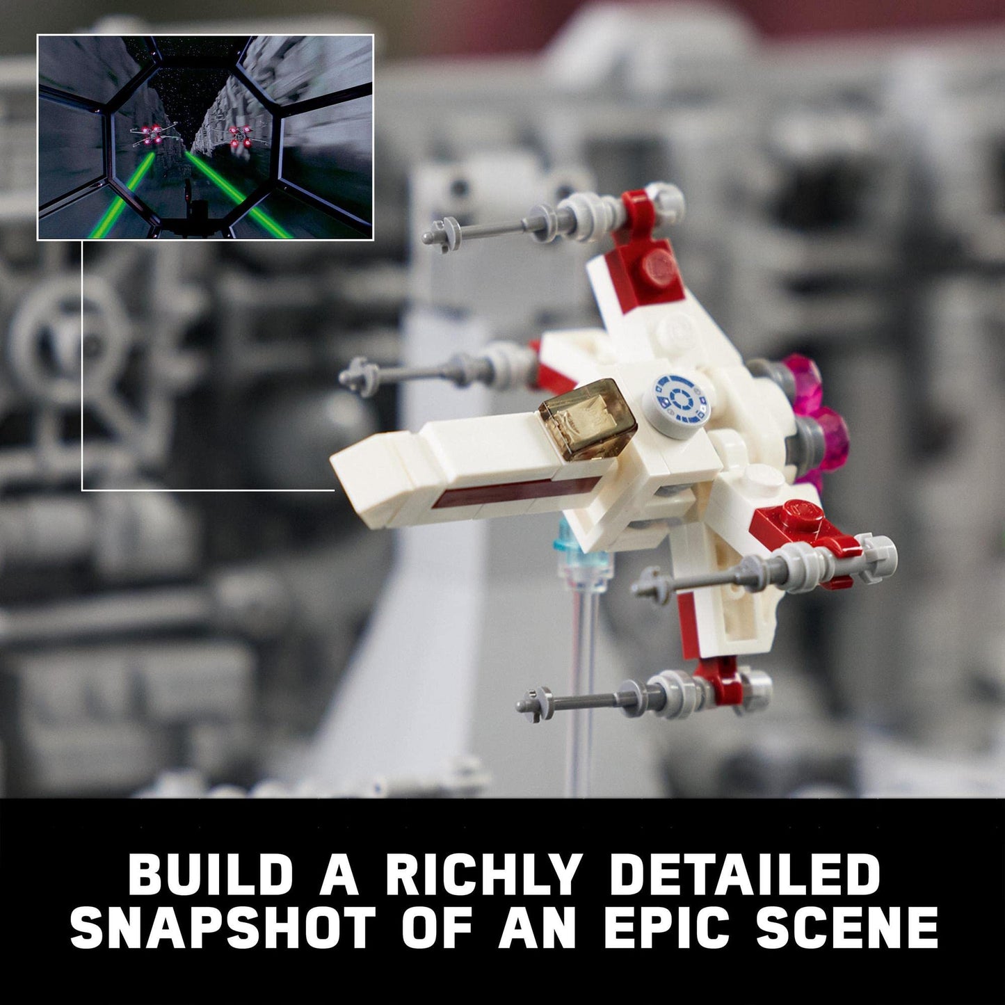 LEGO Star Wars Death Star™ Trench Run Diorama 75329 Amazon