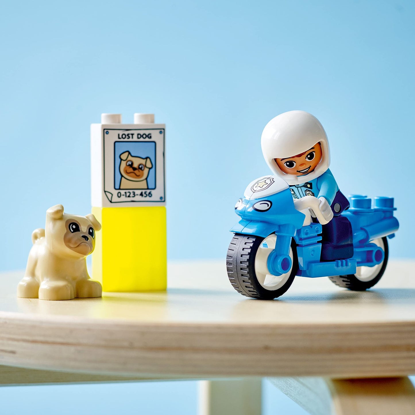 LEGO® DUPLO® Town Rescue Police Motorcycle 10967 Building Toy
