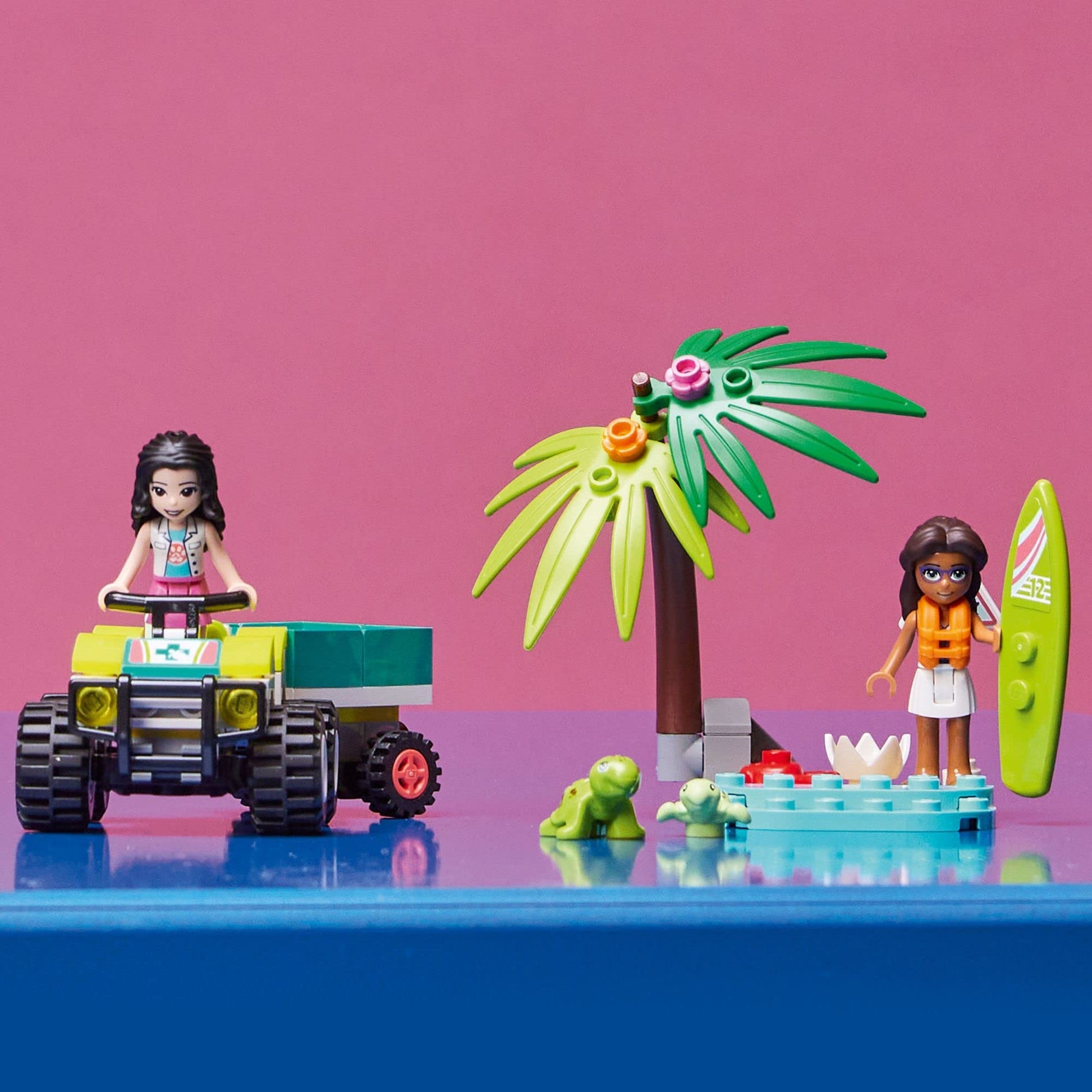 LEGO Friends Turtle Protection Vehicle 41697 Rescue Building Kit Amazon
