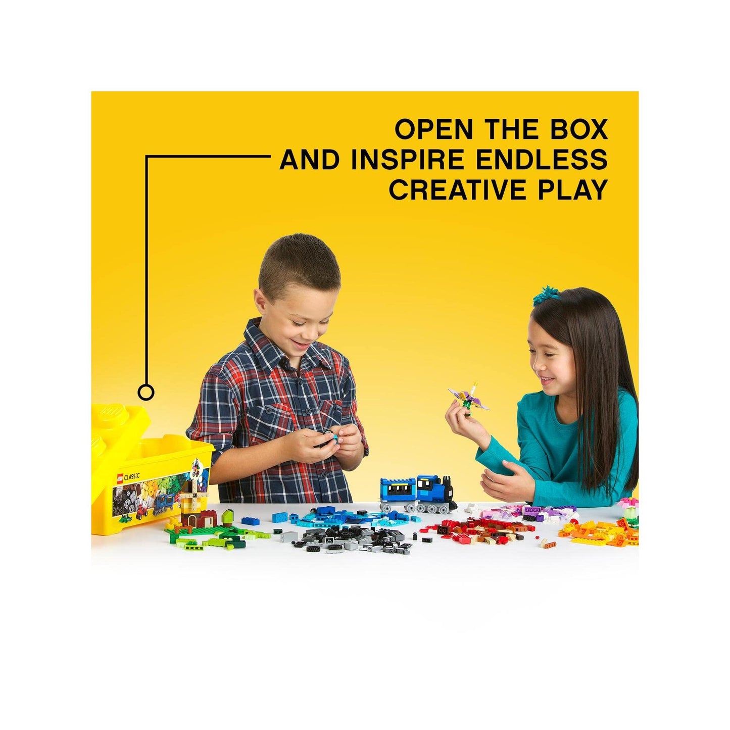LEGO® Classic Medium Creative Brick Box 10696 Playset Toy Amazon