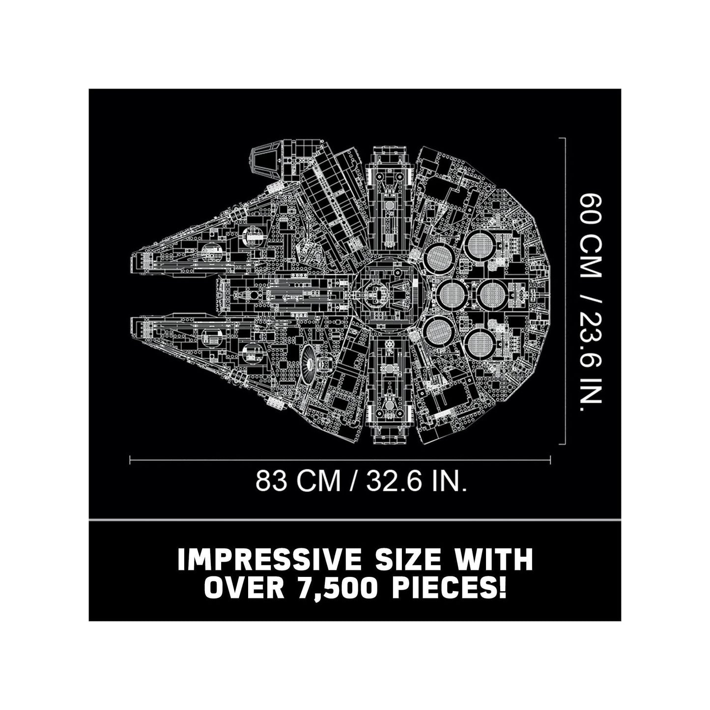 LEGO Star Wars Millennium Falcon 75192 Amazon