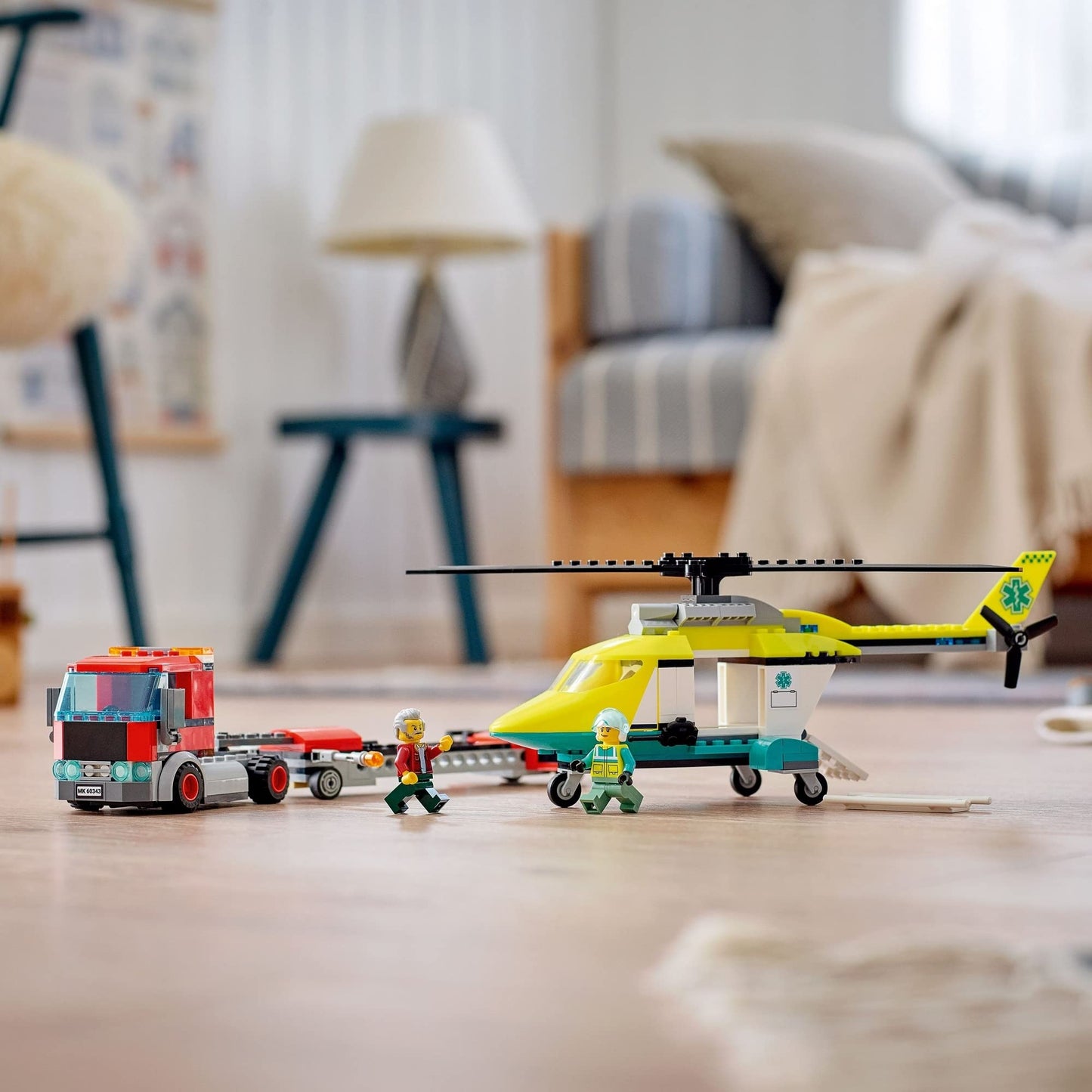 LEGO City Rescue Helicopter Transport 60343
