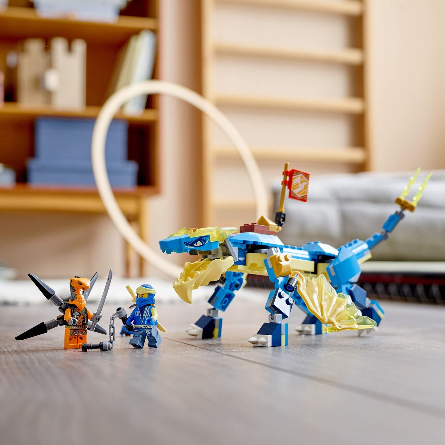 LEGO NINJAGO Jay’s Thunder Dragon EVO Building Kit 71760