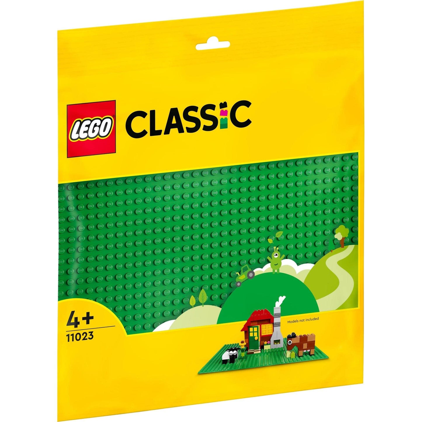 LEGO Classic Green Baseplate, Square 32x32 Stud Building Base