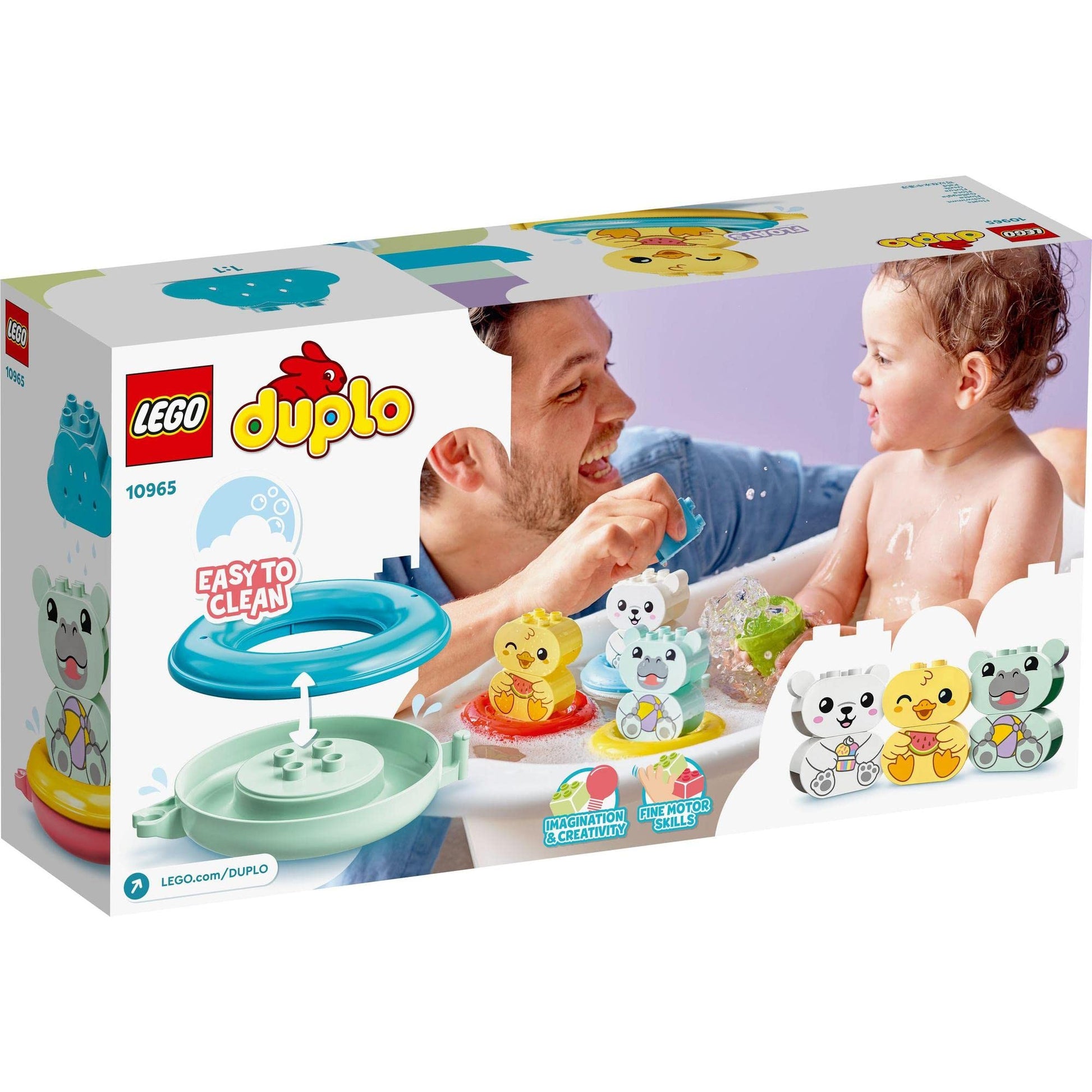LEGO® DUPLO® My First Bath Time Fun: Floating Animal Train 10965 Building Toy Amazon