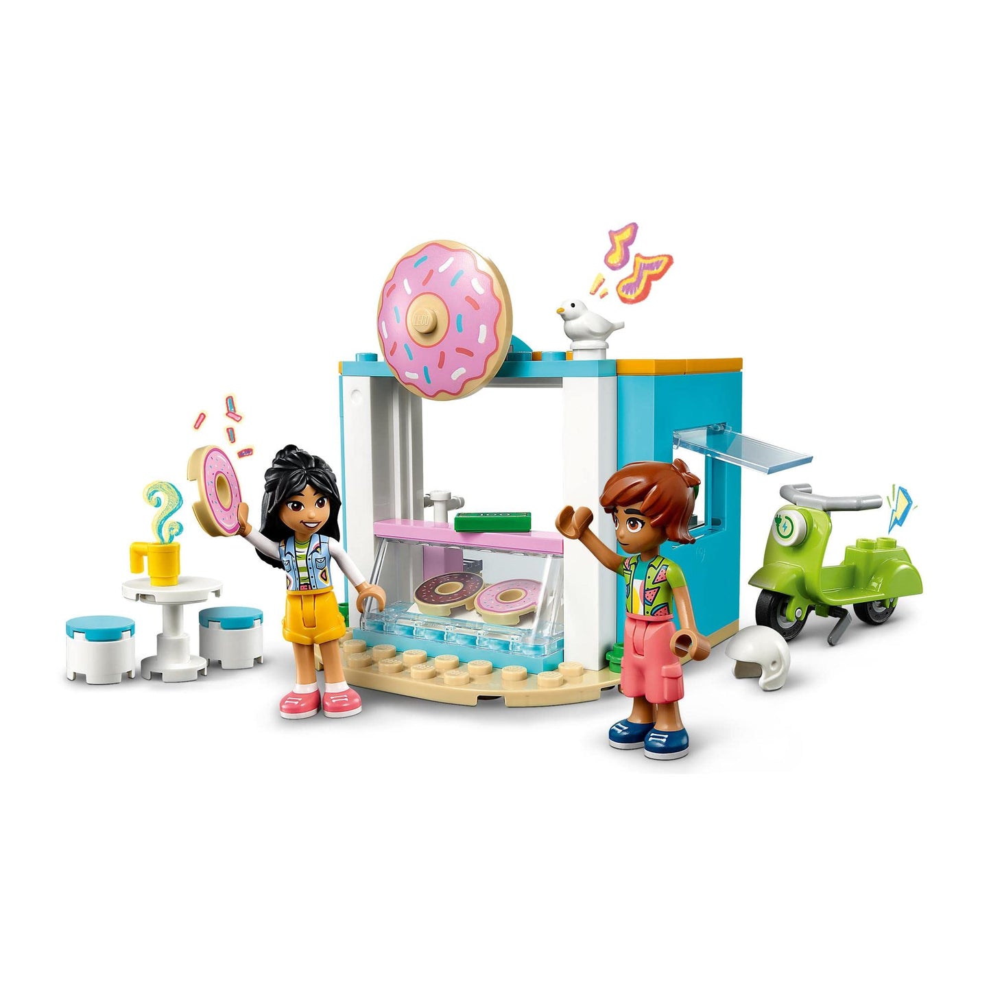 LEGO Friends Doughnut Shop 41723 Building Toy Set Amazon
