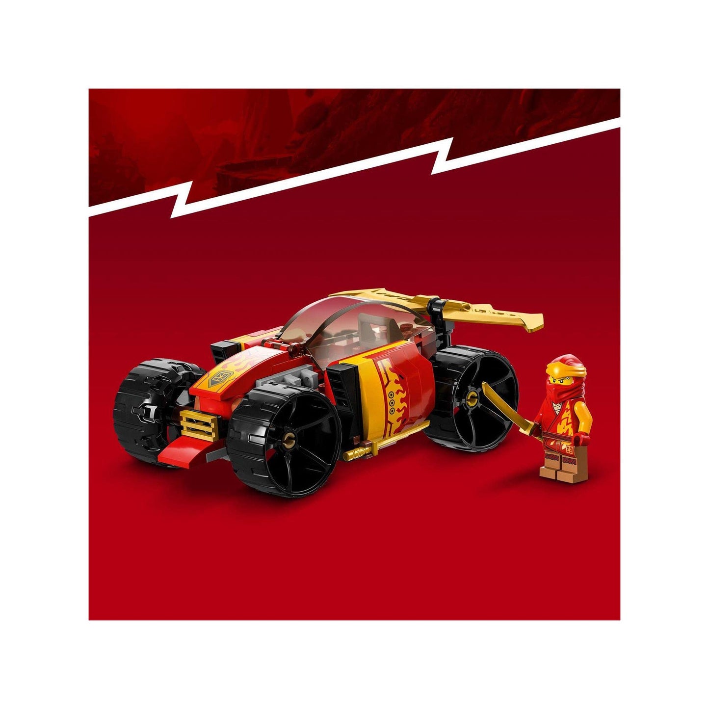 LEGO® NINJAGO® Kai’s Ninja Race Car EVO 71780 Building Toy Amazon