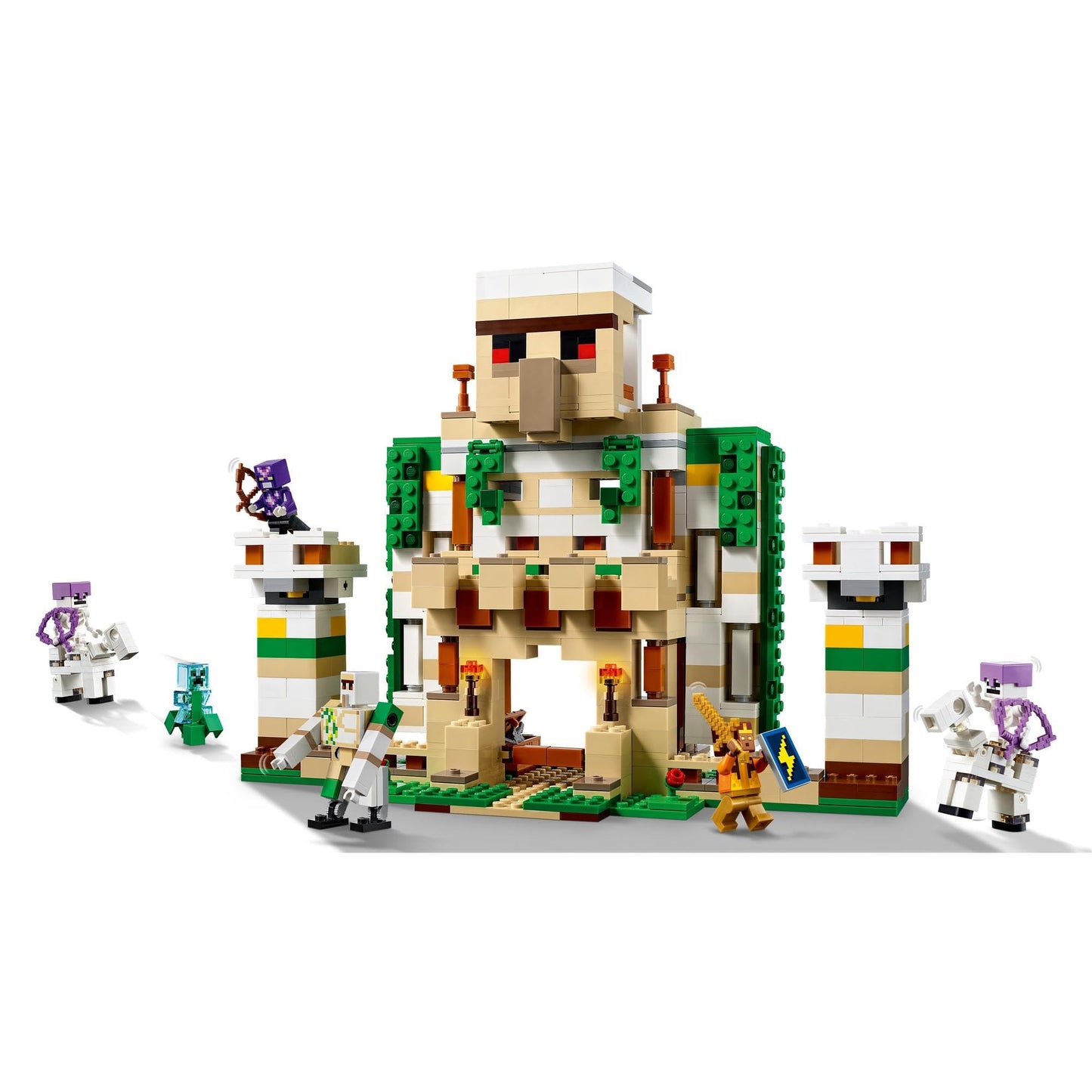 LEGO Minecraft The Iron Golem Fortress 21250 Amazon