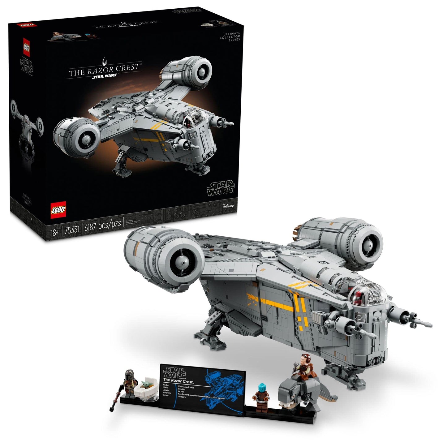 LEGO Star Wars The Razor Crest 75331 Amazon