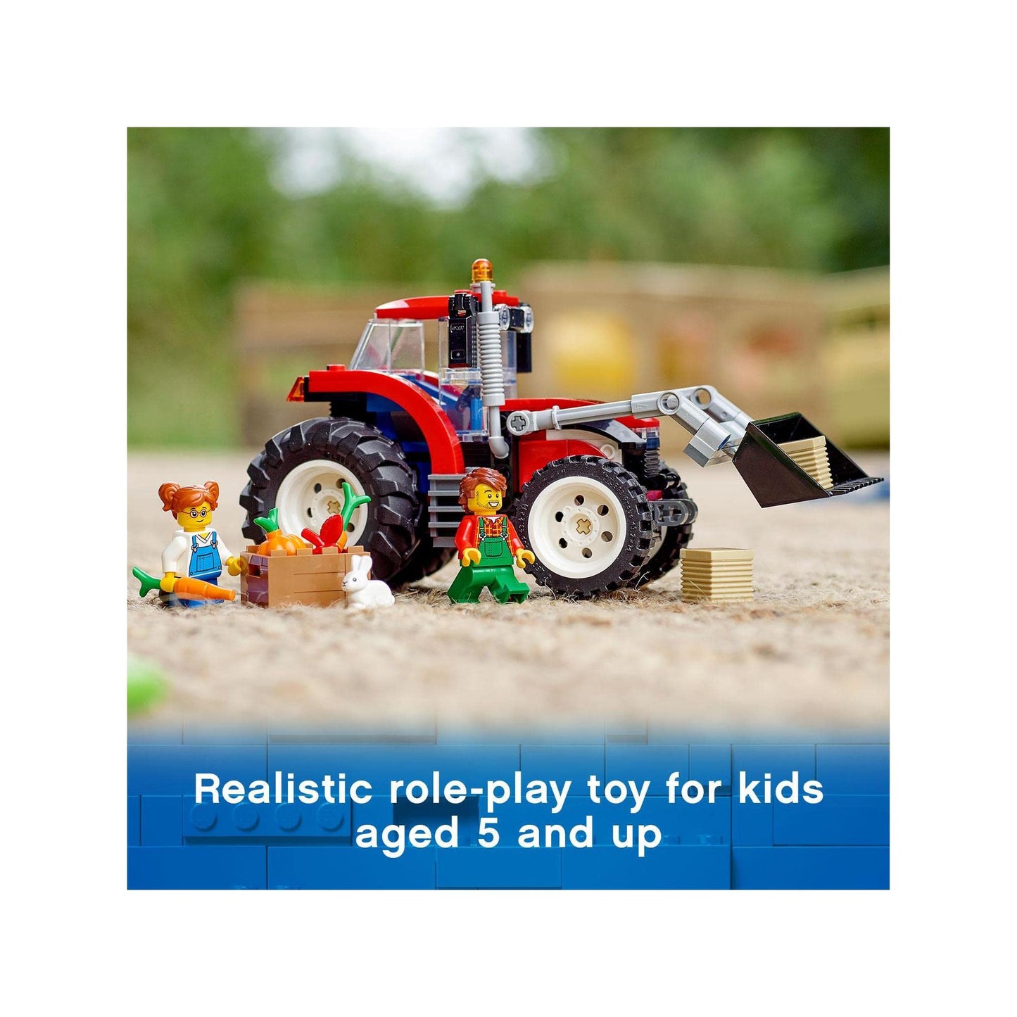 LEGO® City Tractor 60287 Building Kit; Cool Toy Amazon