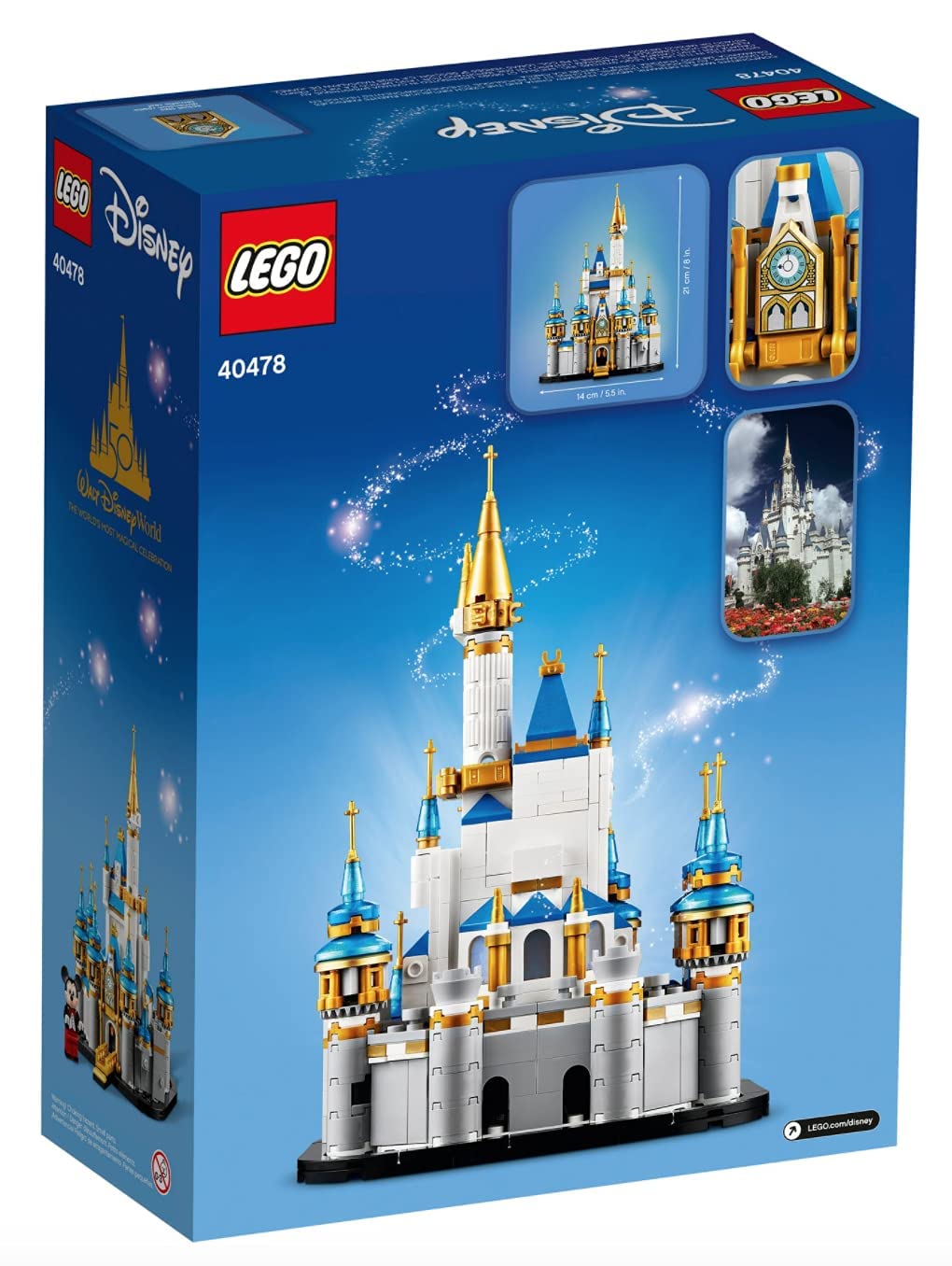 Lego Mini Disney Castle 50th Year Anniversary (40478) Amazon