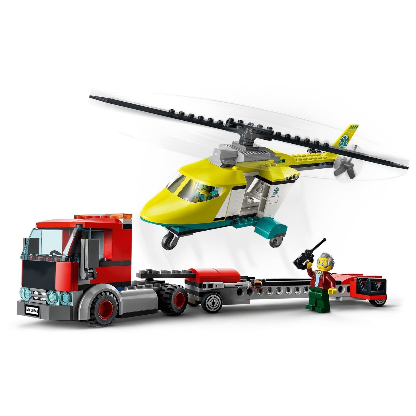 LEGO City Rescue Helicopter Transport 60343