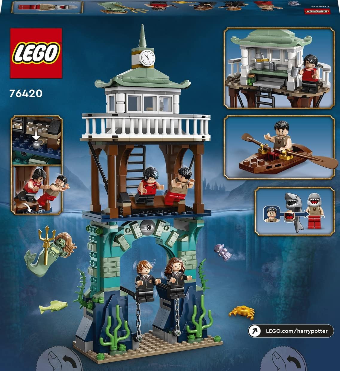 LEGO Harry Potter Triwizard Tournament: The Black Lake 76420 Building Toy Amazon