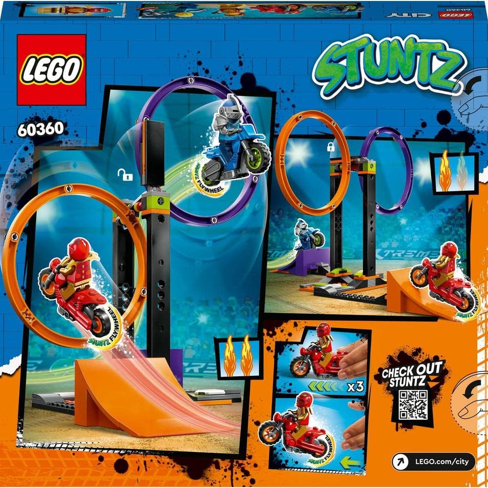 Lego 60360 City Stunt Challenge Toy Blocks Amazon