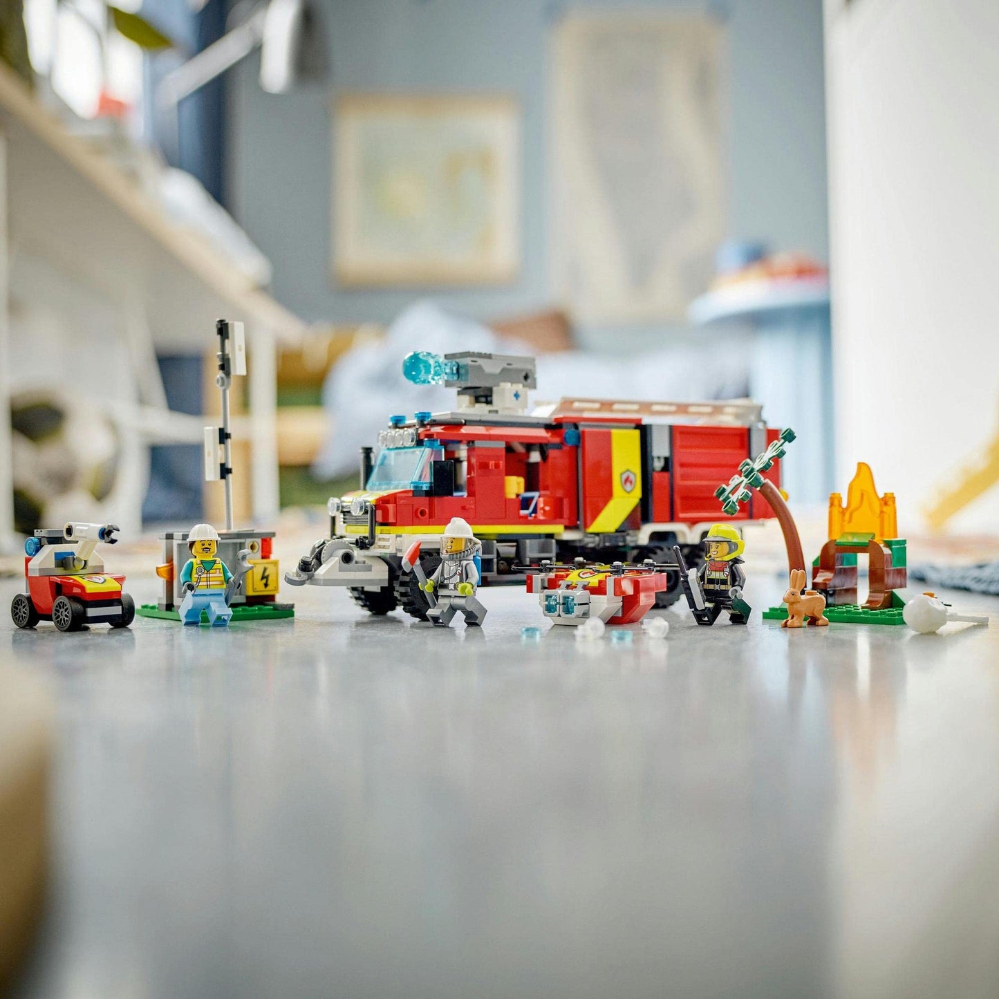 LEGO® City Fire Command Unit 60374 Building Toy Set Amazon
