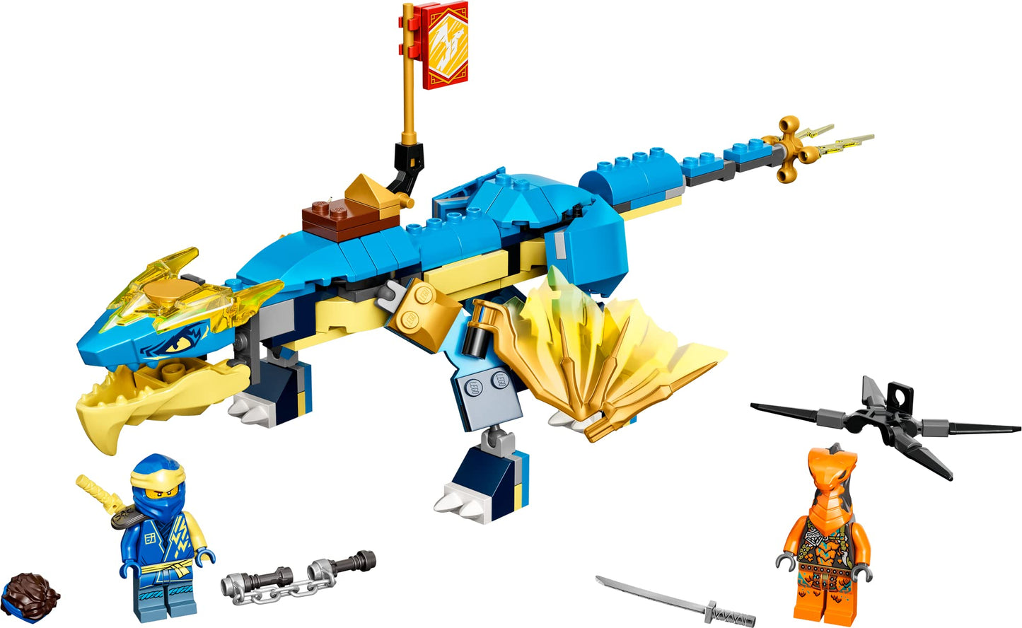 LEGO NINJAGO Jay’s Thunder Dragon EVO Building Kit 71760