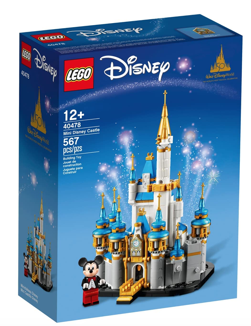 Lego Mini Disney Castle 50th Year Anniversary (40478) Amazon
