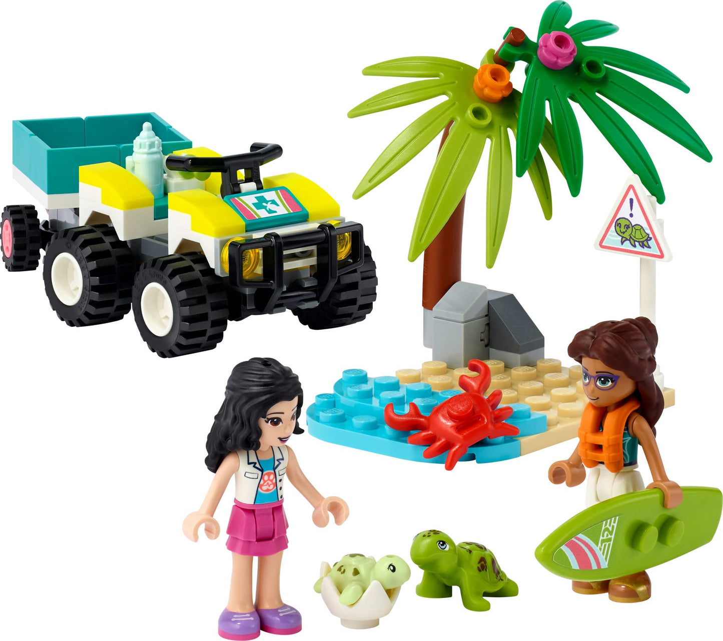 LEGO Friends Turtle Protection Vehicle 41697 Rescue Building Kit Amazon