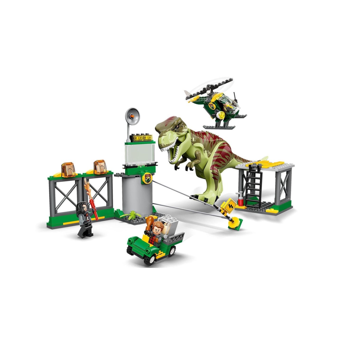 LEGO Jurassic World T. rex Dinosaur Breakout Building Kit 76944 Amazon