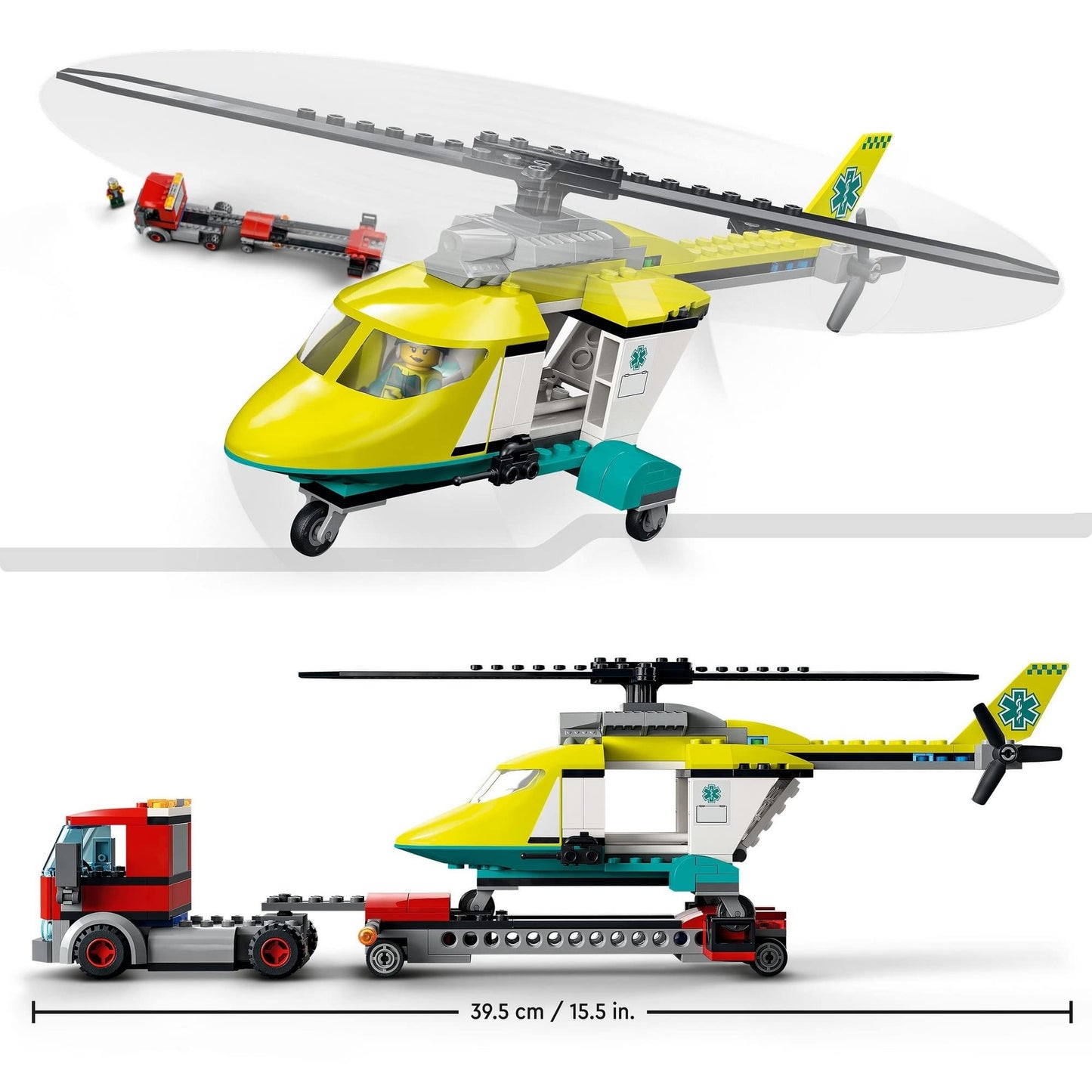 LEGO City Rescue Helicopter Transport 60343