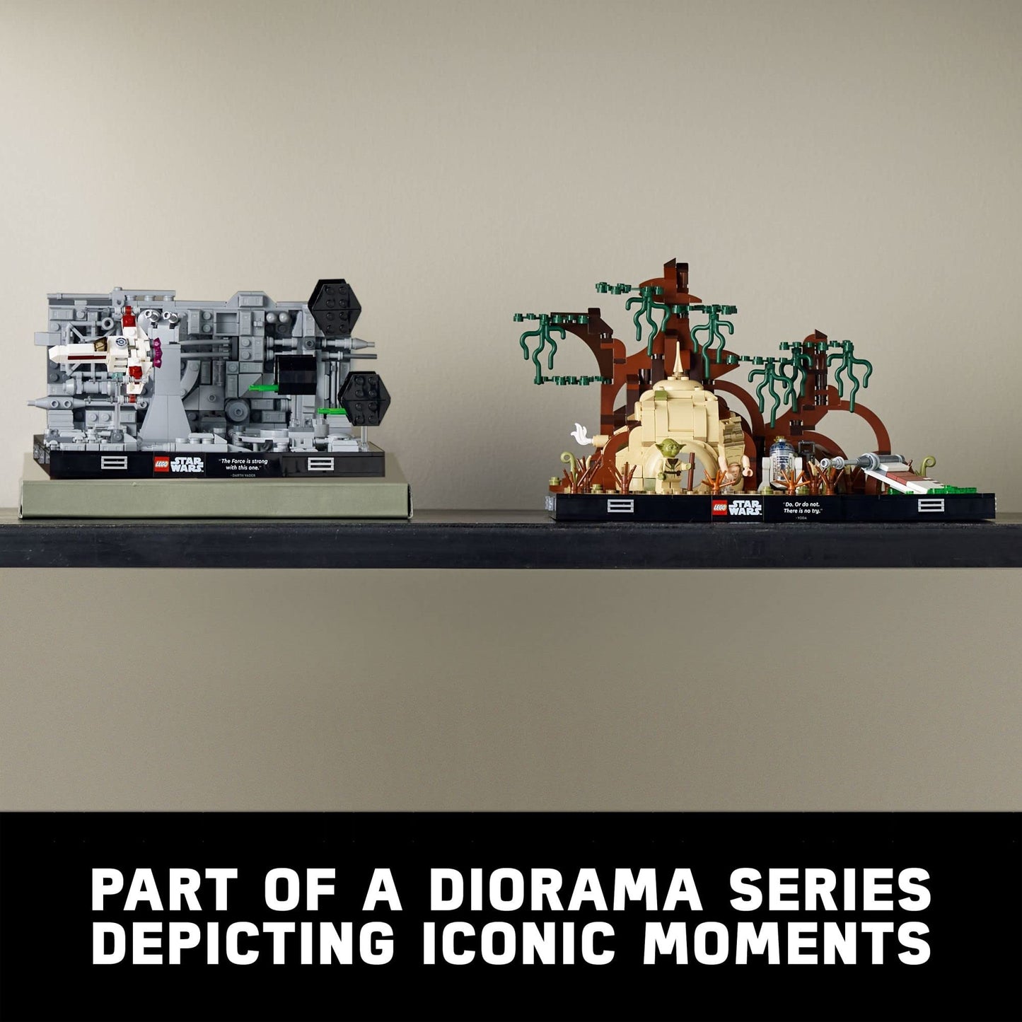 LEGO Star Wars Dagobah Jedi Training Diorama 75330 Amazon