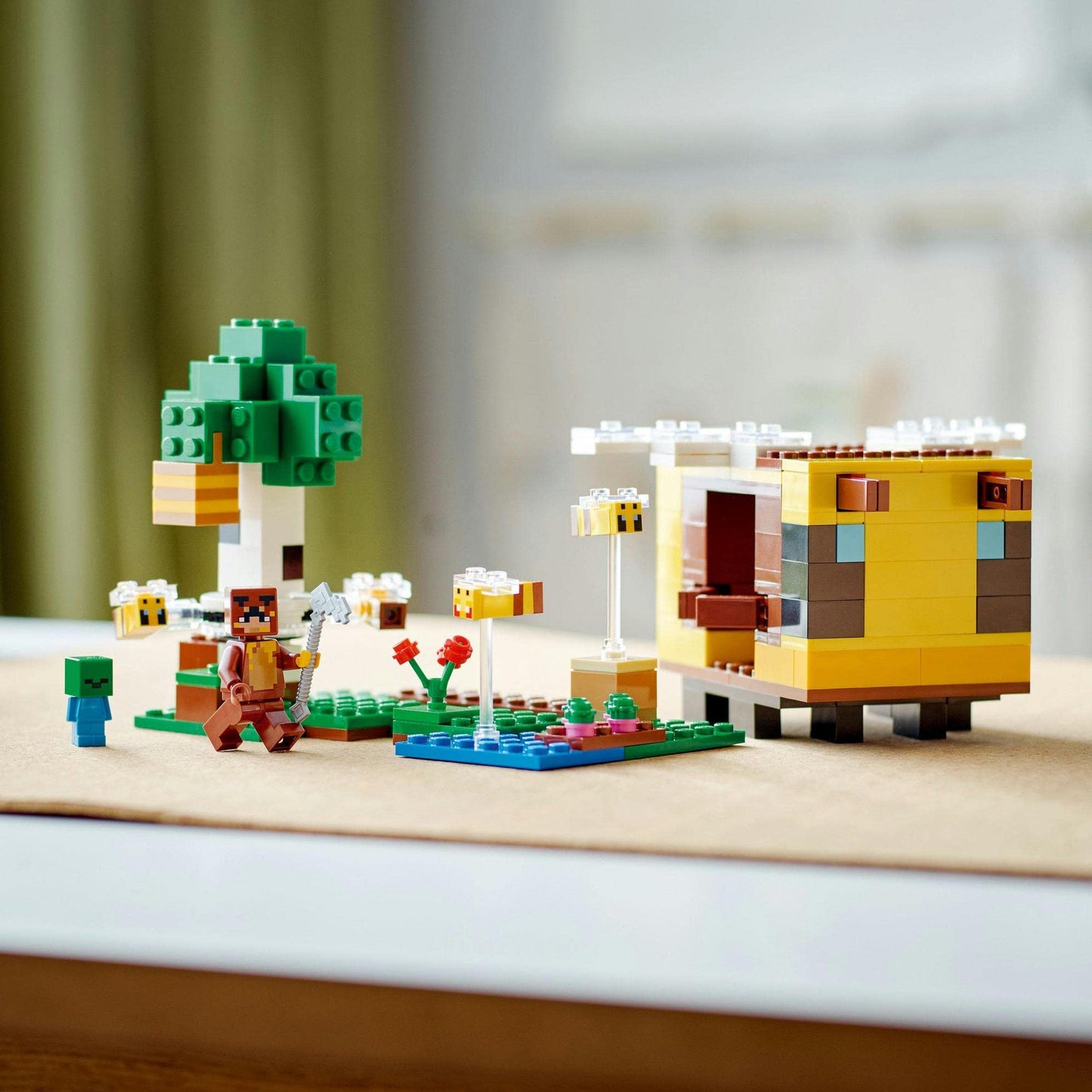LEGO Minecraft The Bee Cottage 21241 Building Toy Set; Fun Honey Farm and Beehive; for Kids Aged 8+ Amazon