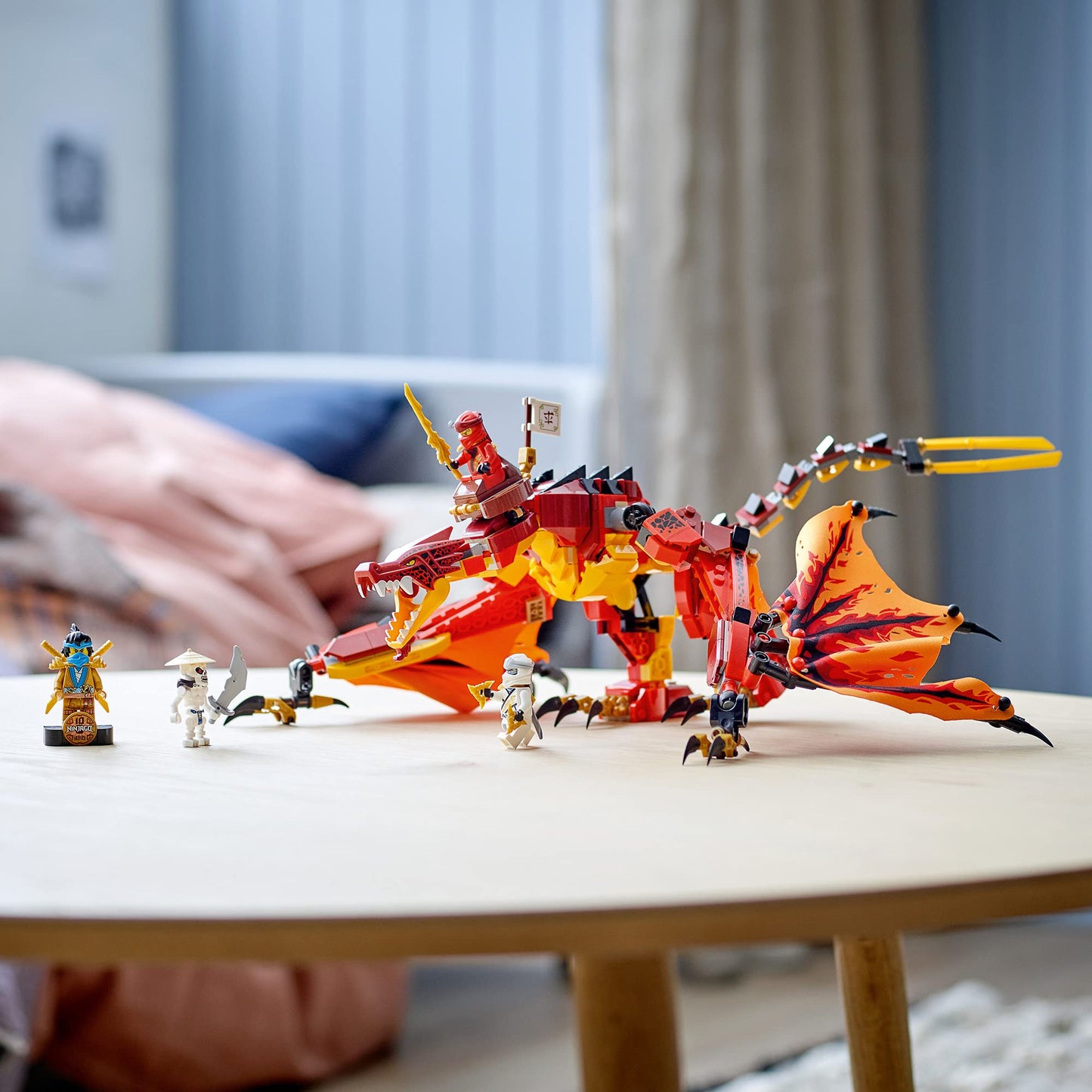 LEGO NINJAGO Legacy Fire Dragon Attack 71753 Ninja Playset Building Kit Amazon