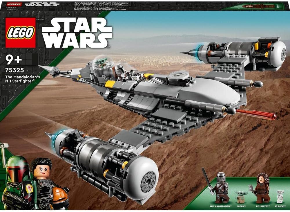 Lego Star Wars 75325 Mandalorian N-1 Starfighter, Toy Blocks