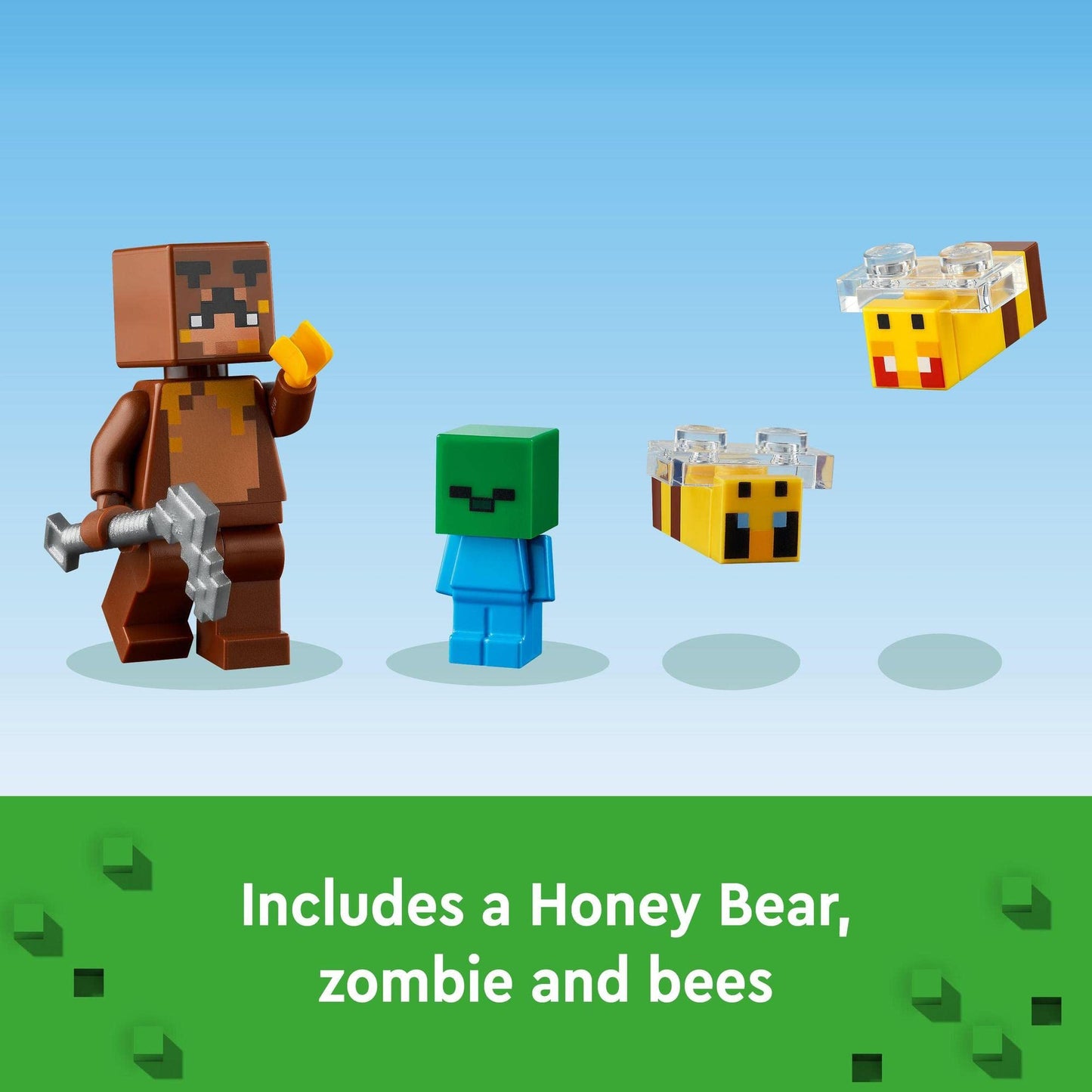 LEGO Minecraft The Bee Cottage 21241 Building Toy Set; Fun Honey Farm and Beehive; for Kids Aged 8+ Amazon