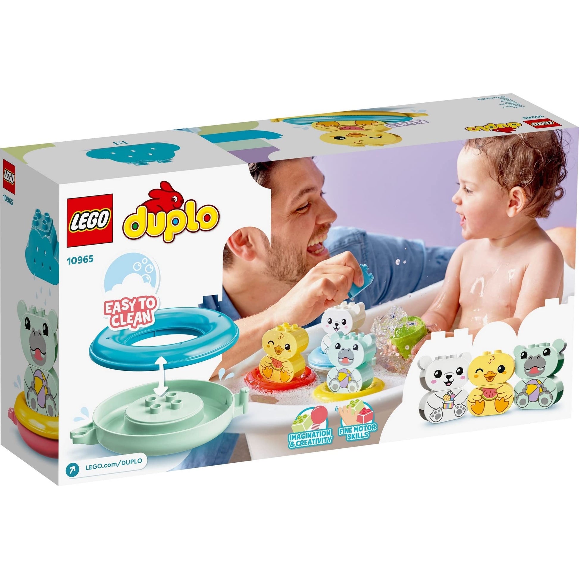 LEGO® DUPLO® My First Bath Time Fun: Floating Animal Train 10965 Building Toy Amazon