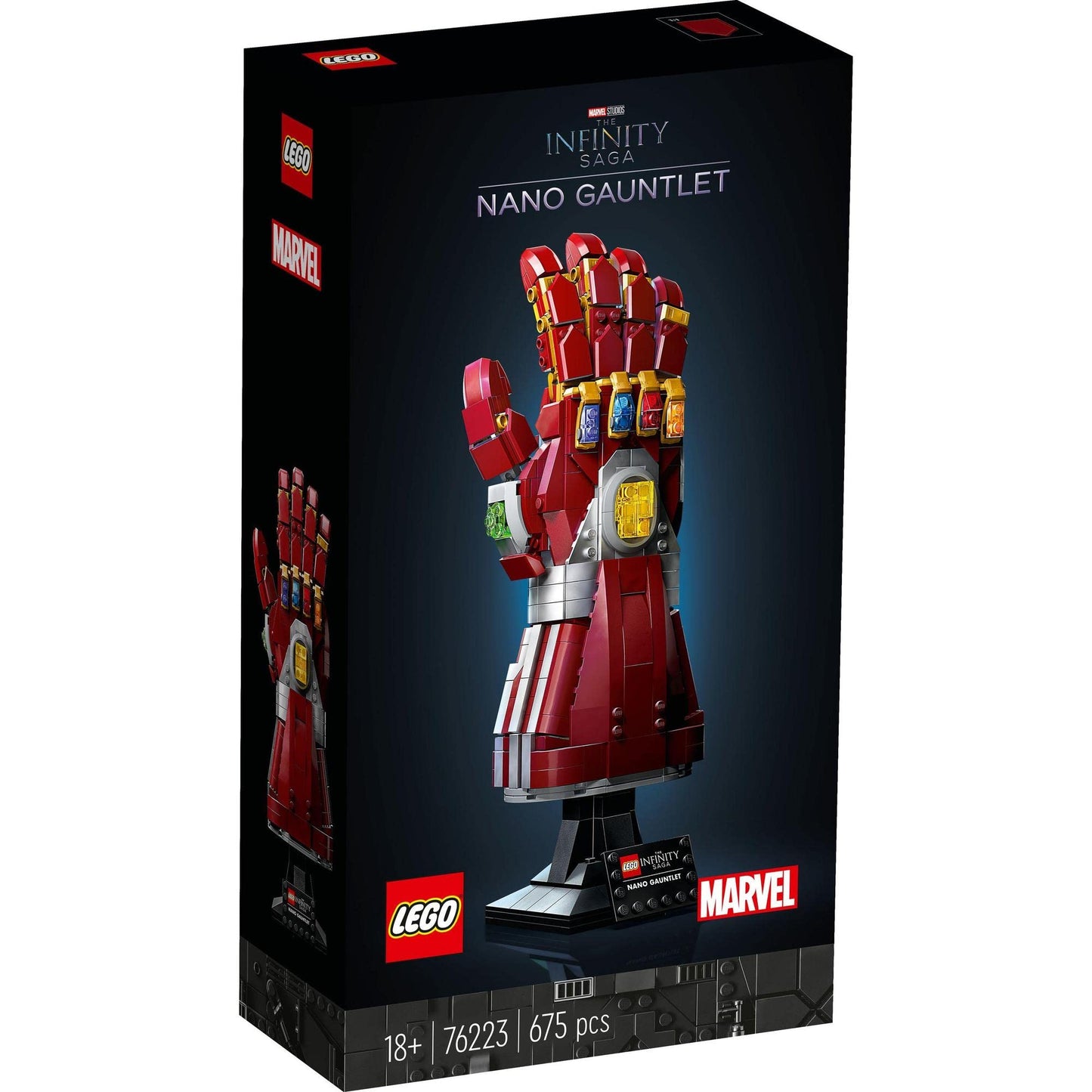 LEGO Super Heroes Marvel Nano Gauntlet 76223 Collectible Building Kit Brick Island