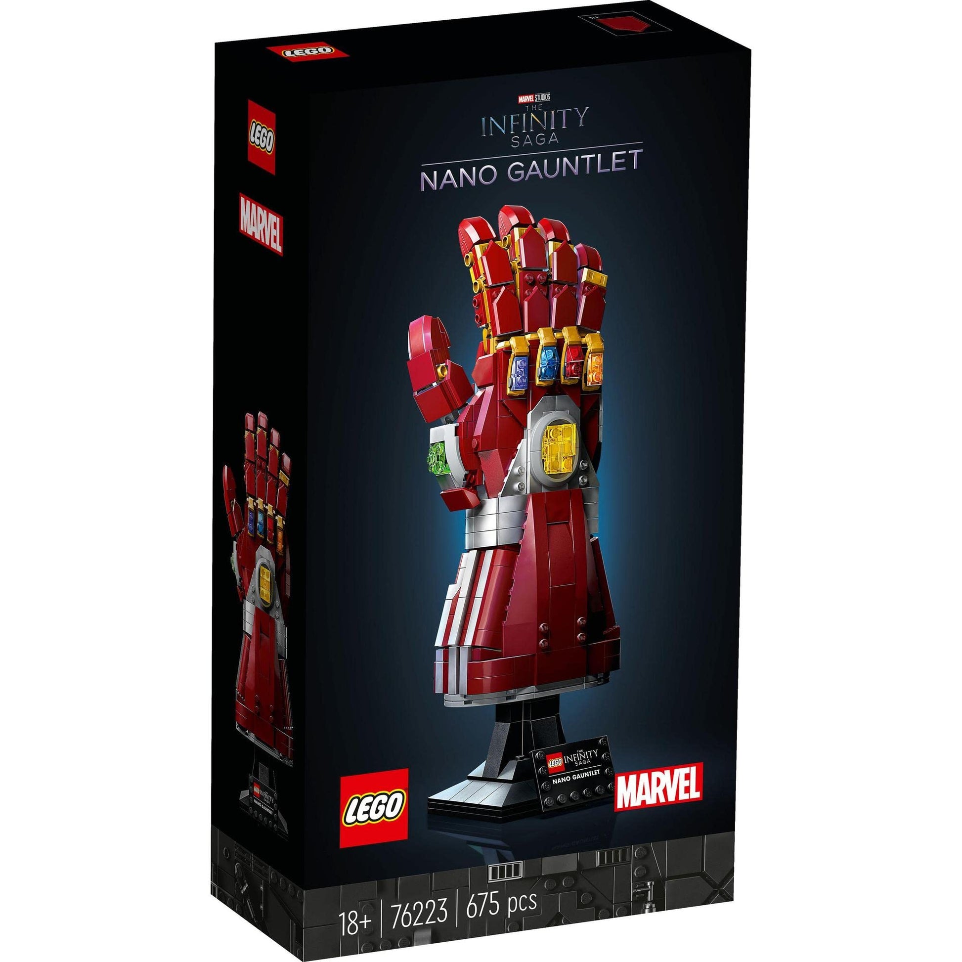 LEGO Super Heroes Marvel Nano Gauntlet 76223 Collectible Building Kit Brick Island