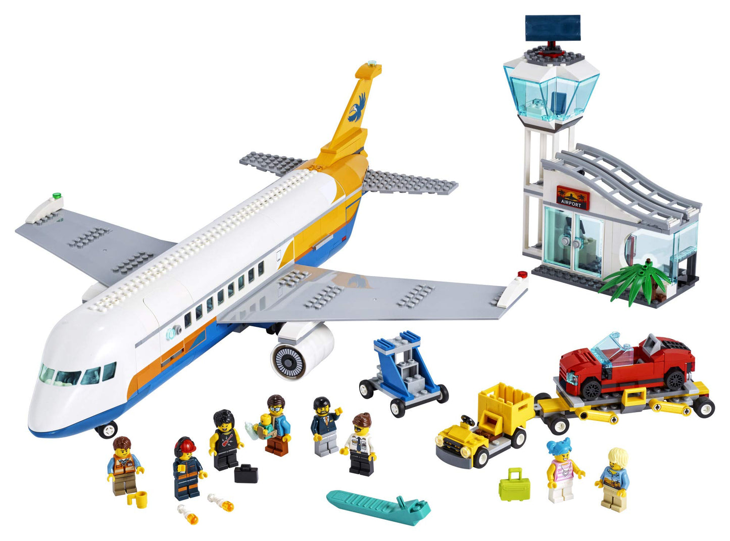 LEGO City Passenger Airplane 60262, with Radar Tower Amazon