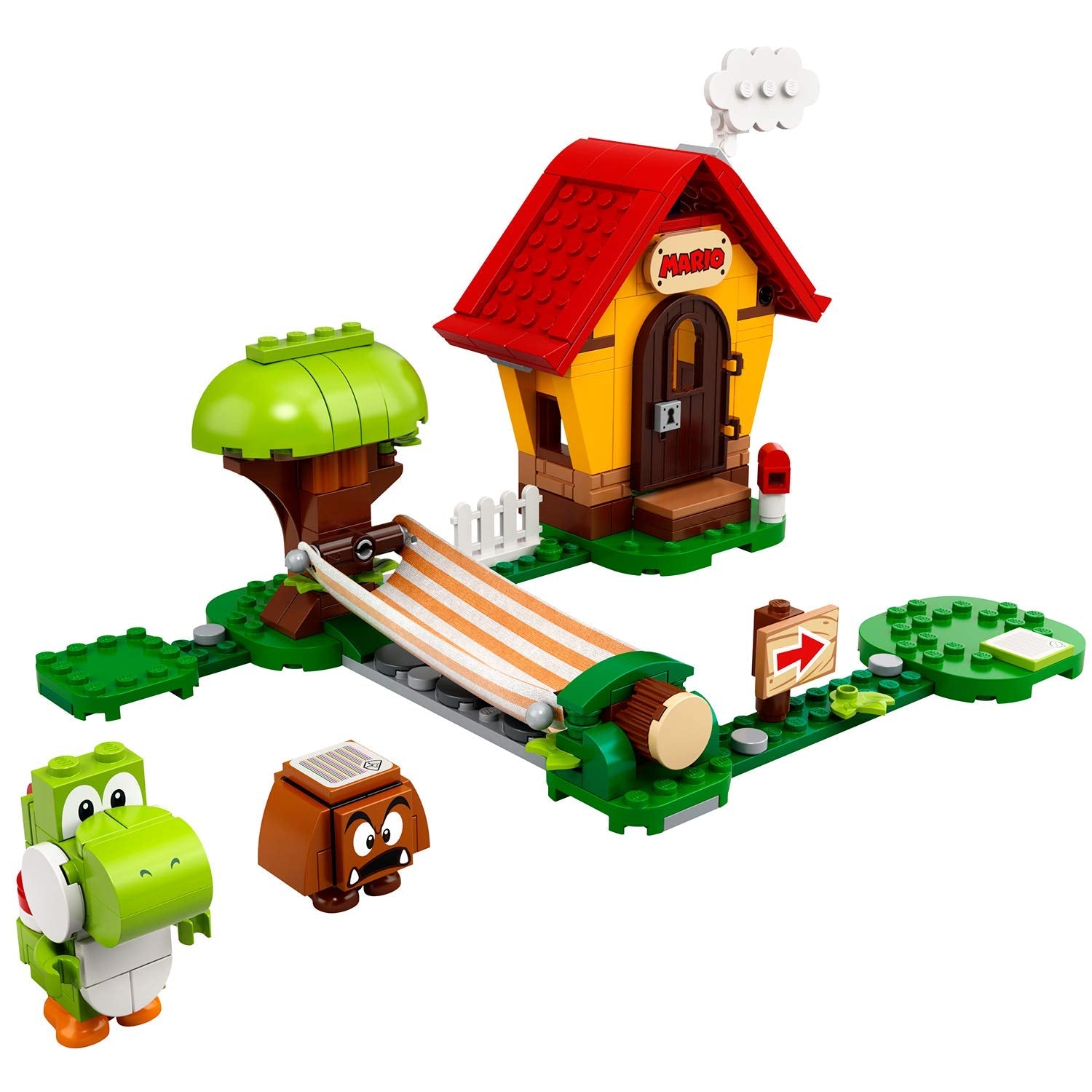LEGO Super Mario Mario’s House & Yoshi Expansion Set 71367 Building Kit Amazon