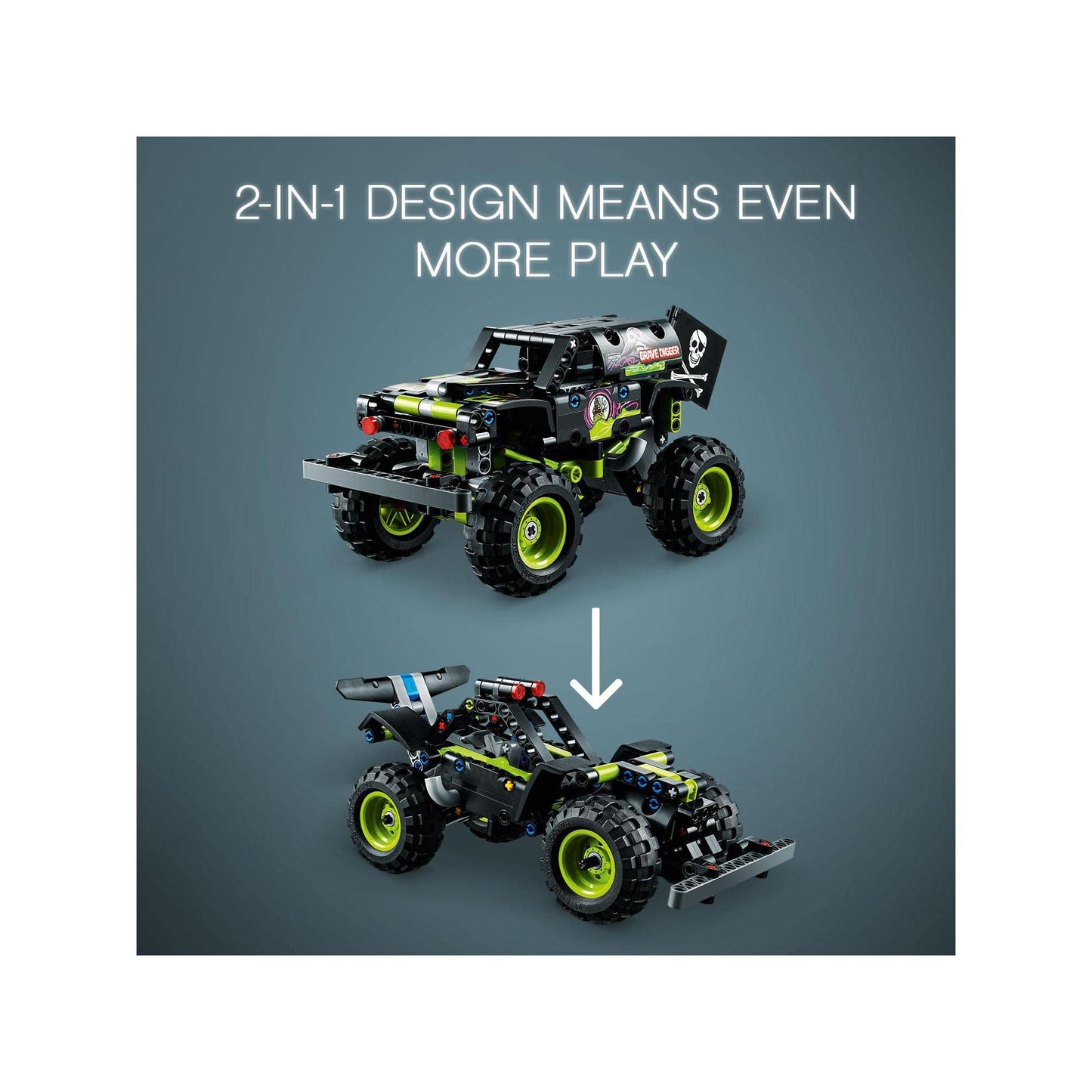 LEGO 42118 Technic Monster Jam Grave Digger Truck Toy Amazon