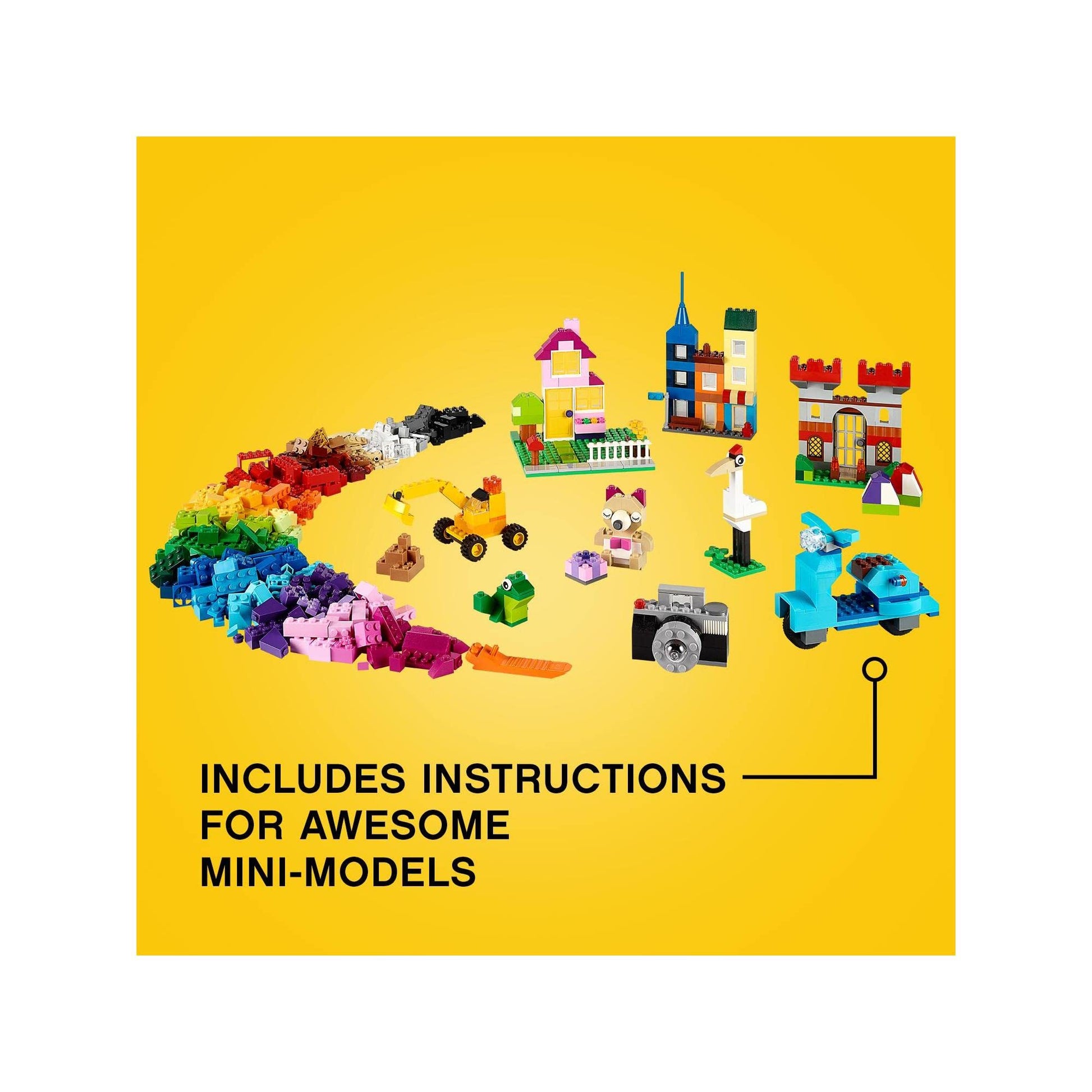 LEGO Classic Large Creative Brick Box 10698 Playset Toy Amazon