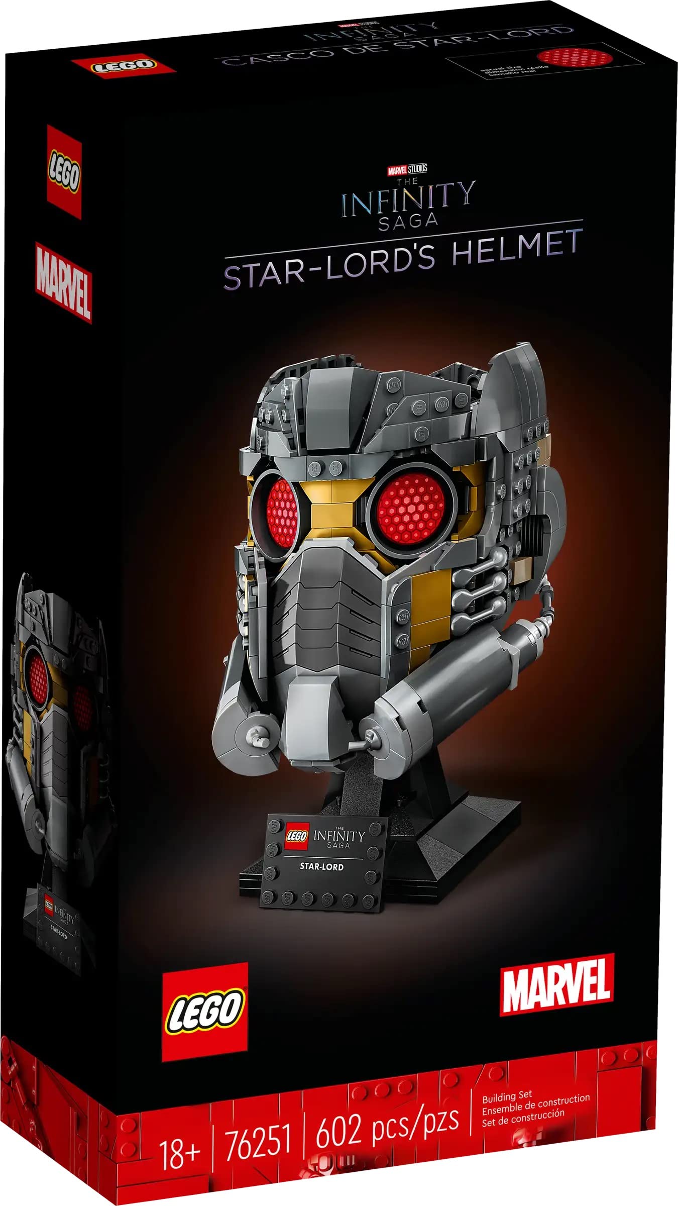 LEGO Marvel Star-Lord's Helmet Set 76251 Amazon