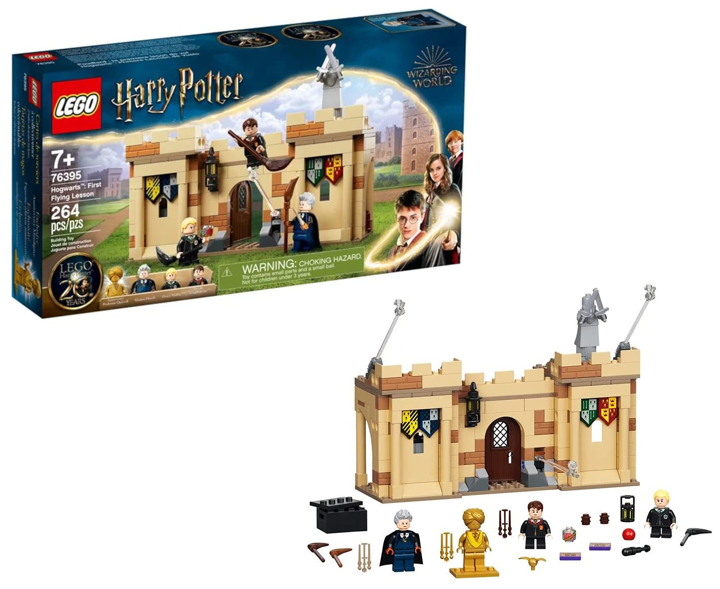 LEGO Harry Potter Hogwarts: First Flying Lesson 76395 Building Kit