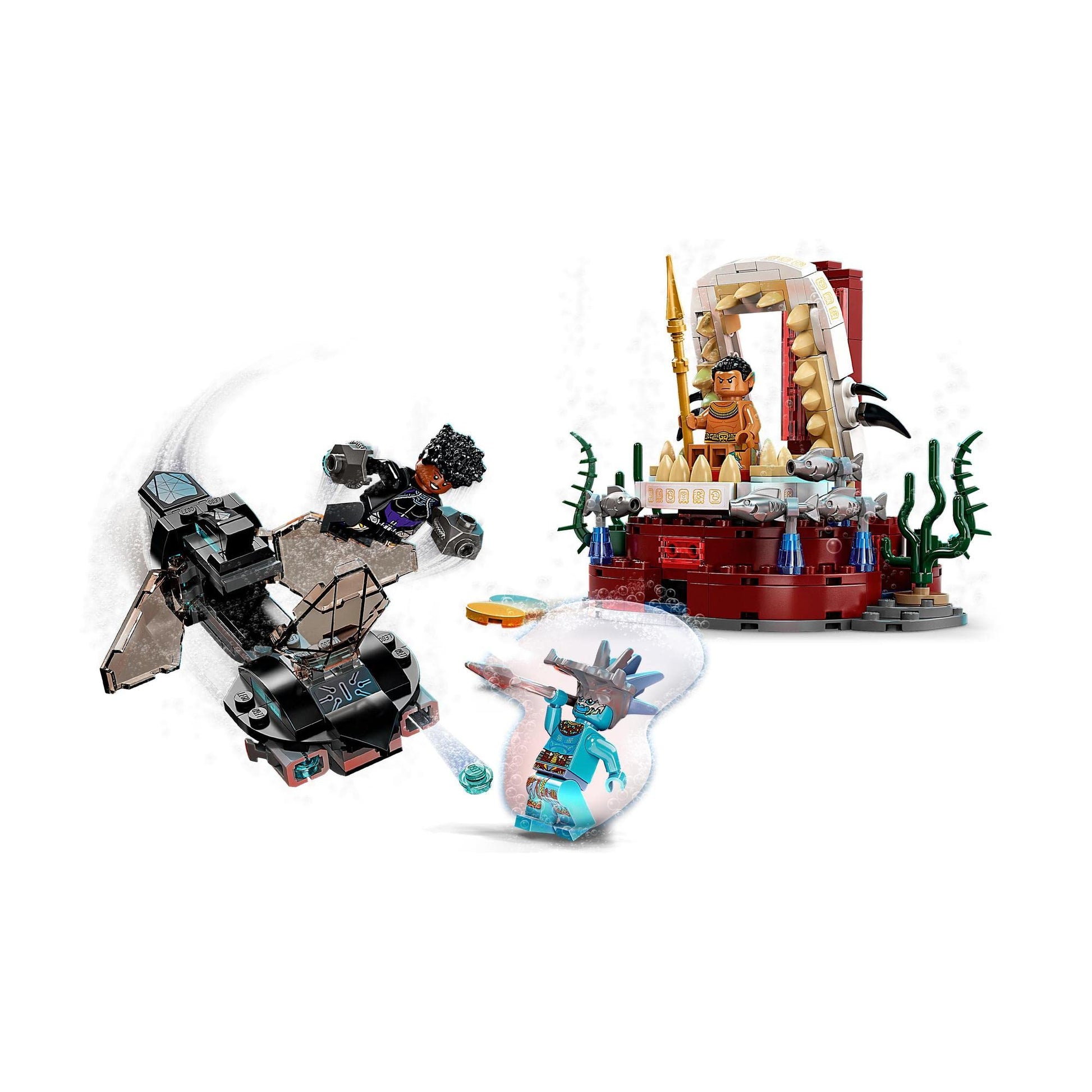LEGO Super Heroes Marvel King Namor's Throne Room 76213 Brick Island