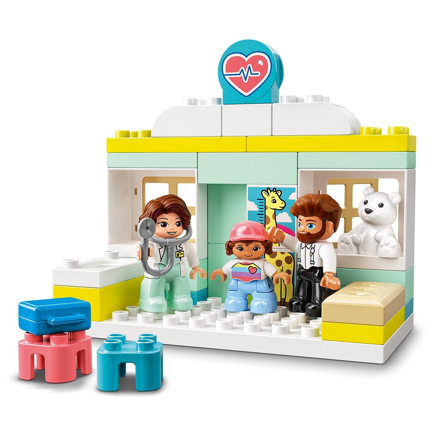 LEGO DUPLO Doctor Visit Large Bricks Building Set Amazon