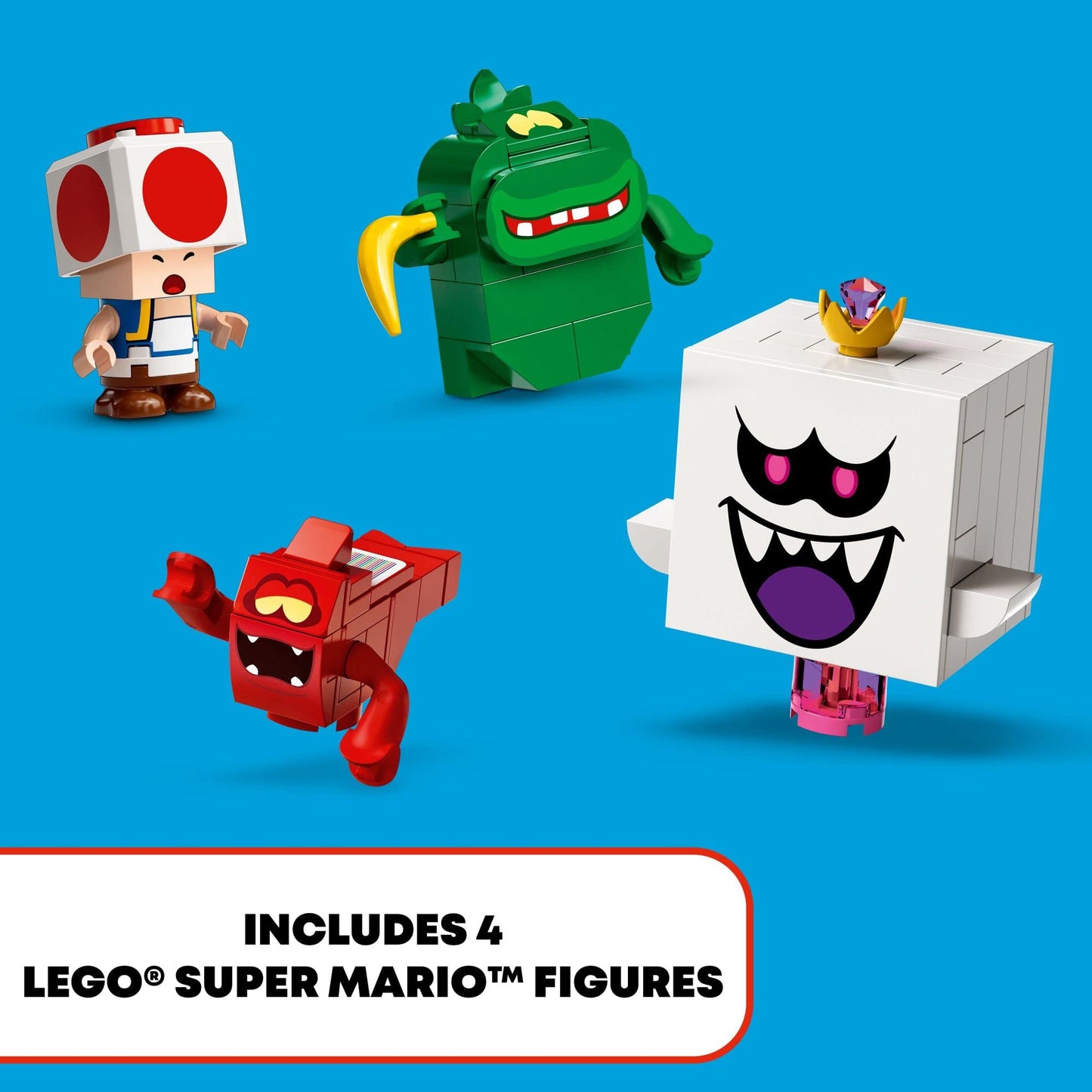 LEGO Super Mario Luigi’s Mansion Haunt-and-Seek Expansion Set 71401 Toy Building Amazon