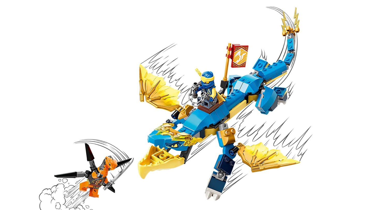 LEGO NINJAGO Jay’s Thunder Dragon EVO Building Kit 71760