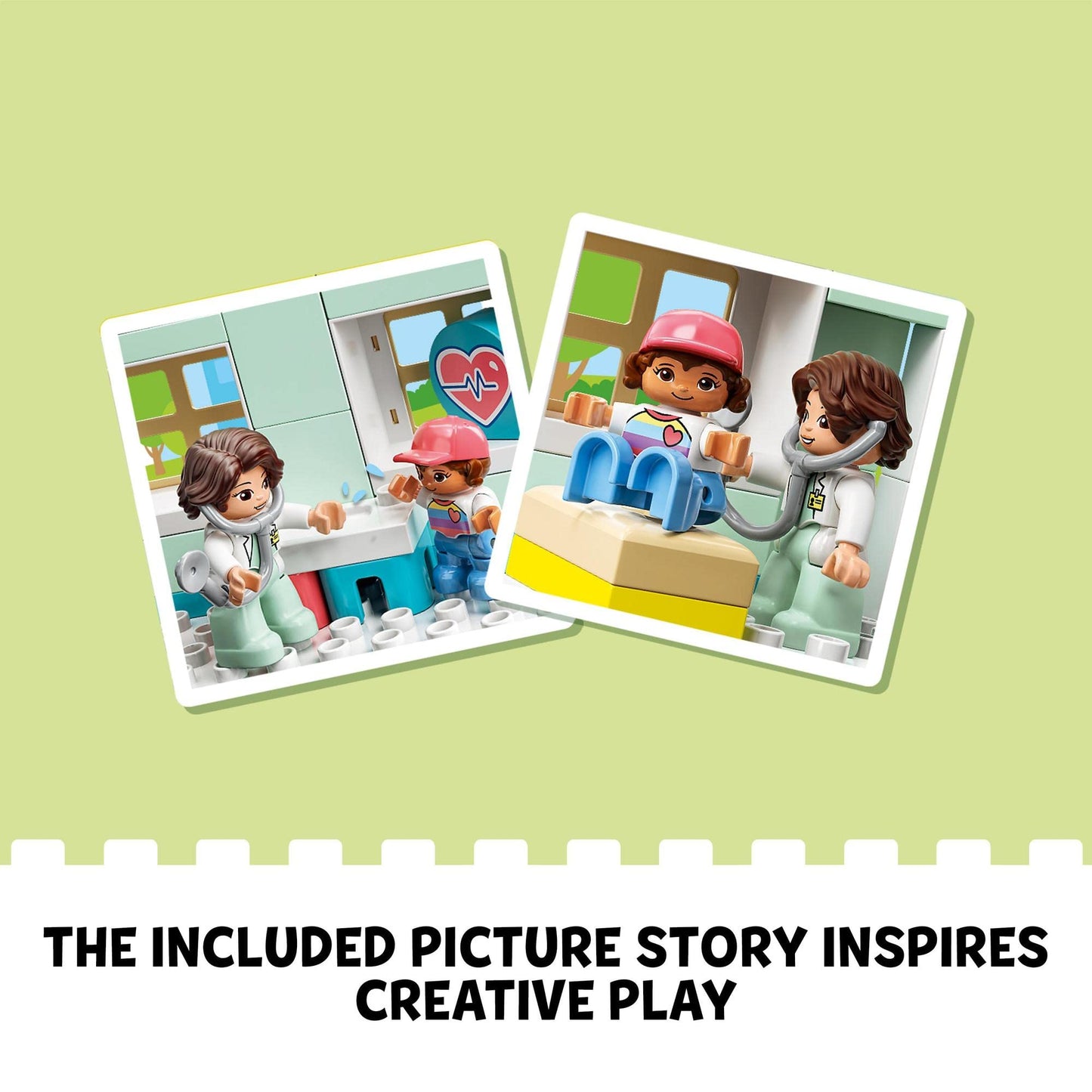 LEGO DUPLO Doctor Visit Large Bricks Building Set Amazon