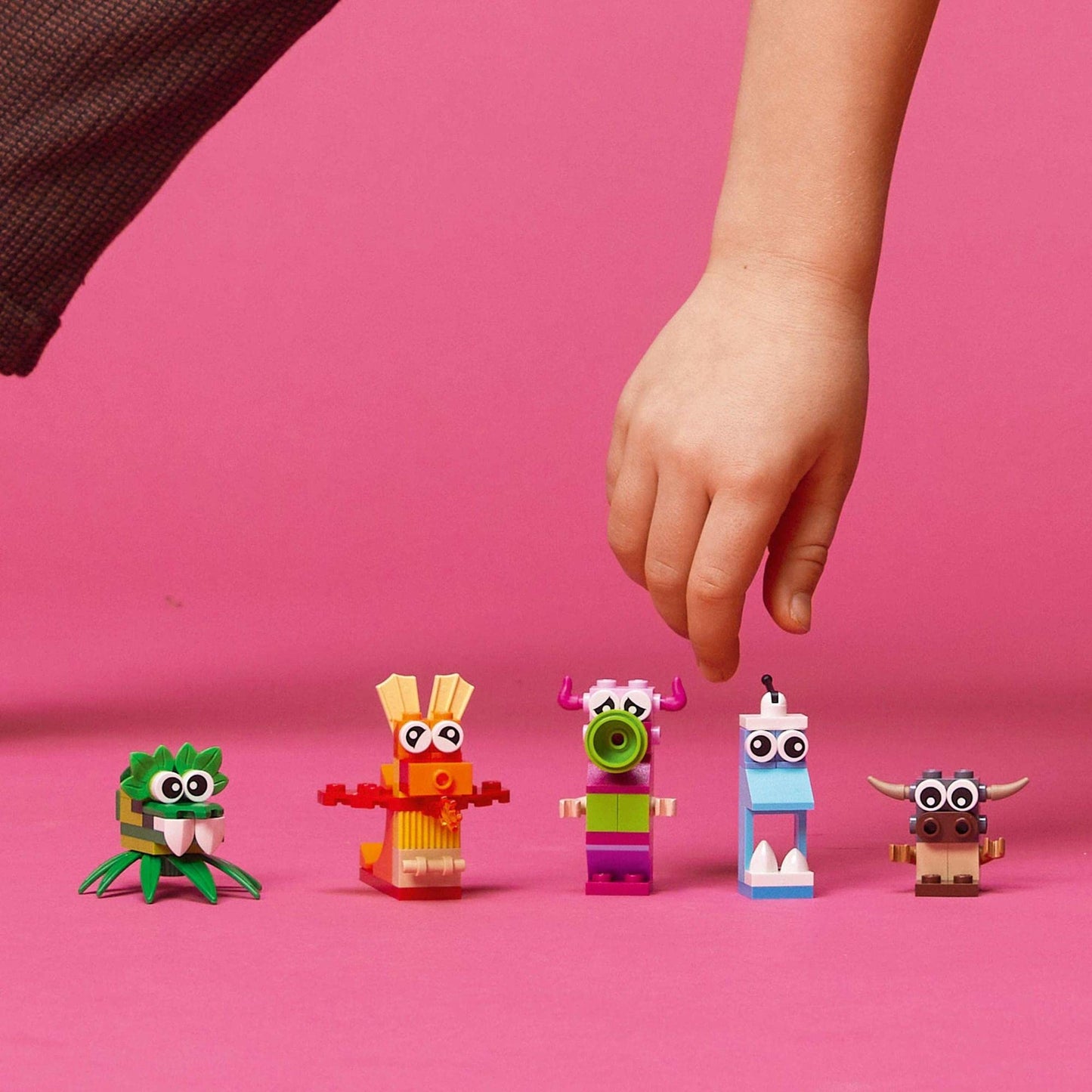 LEGO Classic Creative Monsters, 5 Mini Build Monster Toys 11017 Amazon
