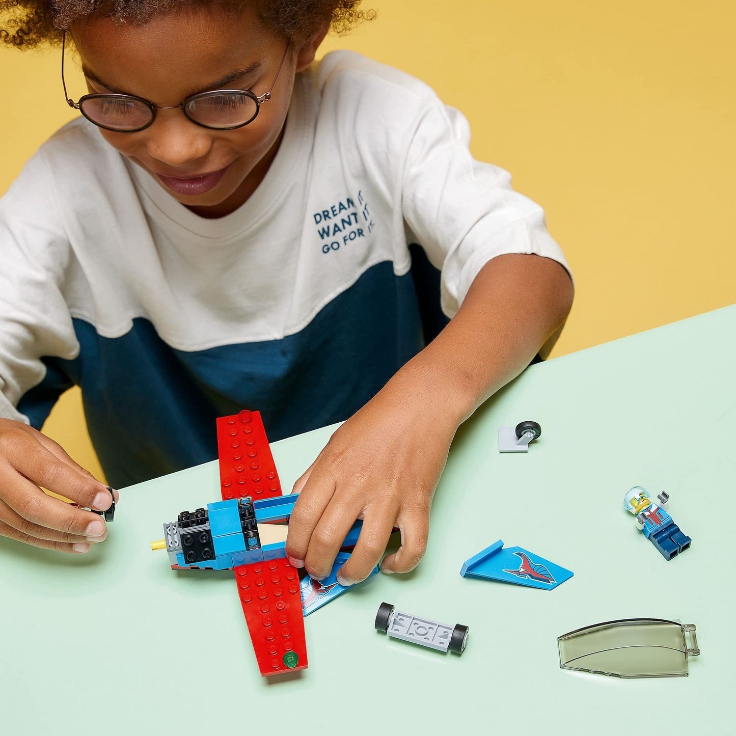 LEGO 60323 City Great Vehicles Stunt Plane Jet Aeroplane Toy Amazon